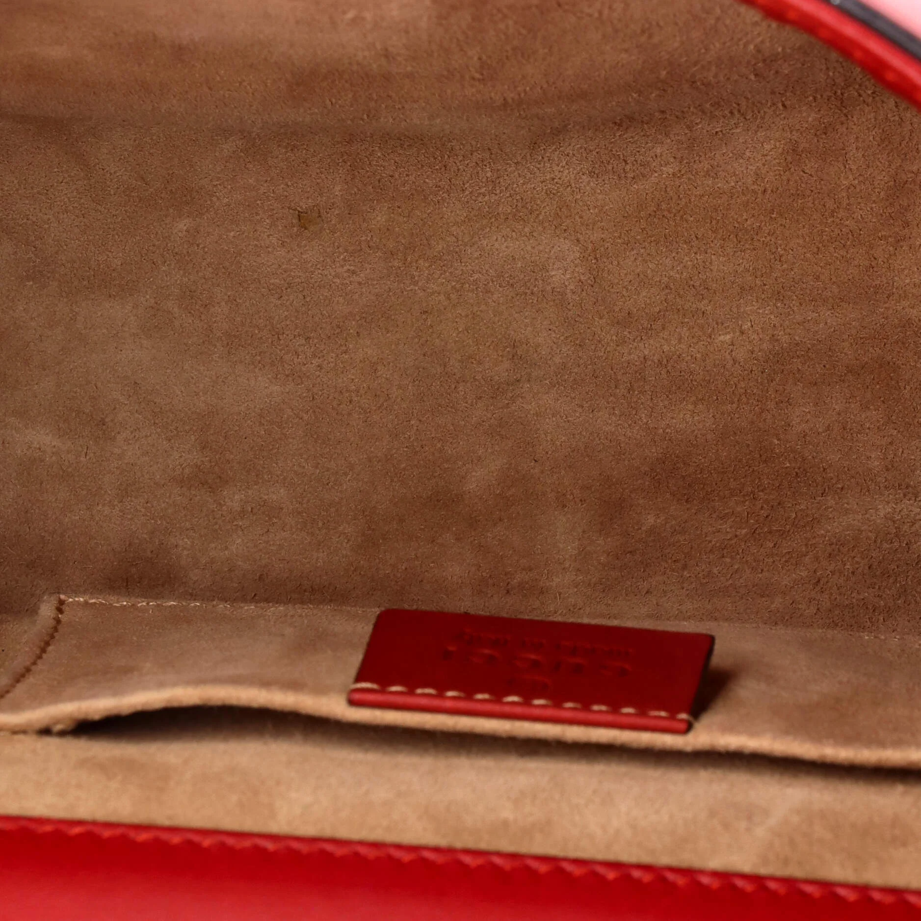 Pearly Padlock Shoulder Bag Studded Leather Small - Image 5