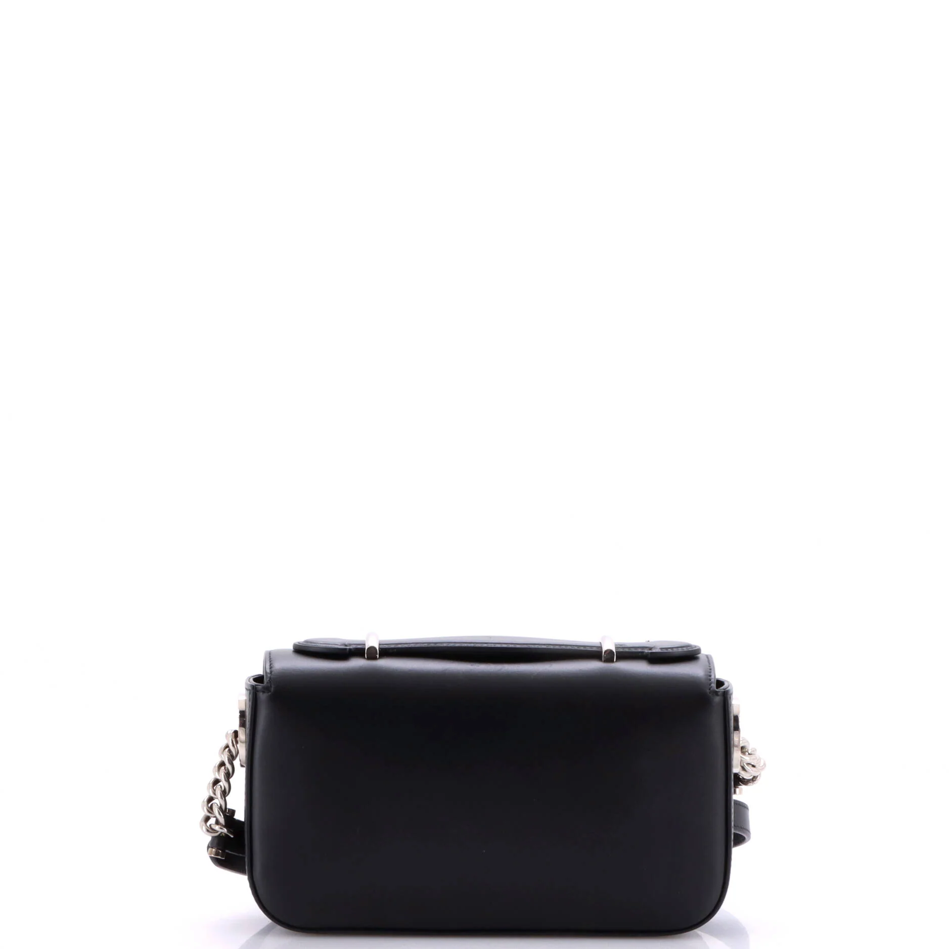 Petite GG Flap Shoulder Bag Leather Mini - Image 3