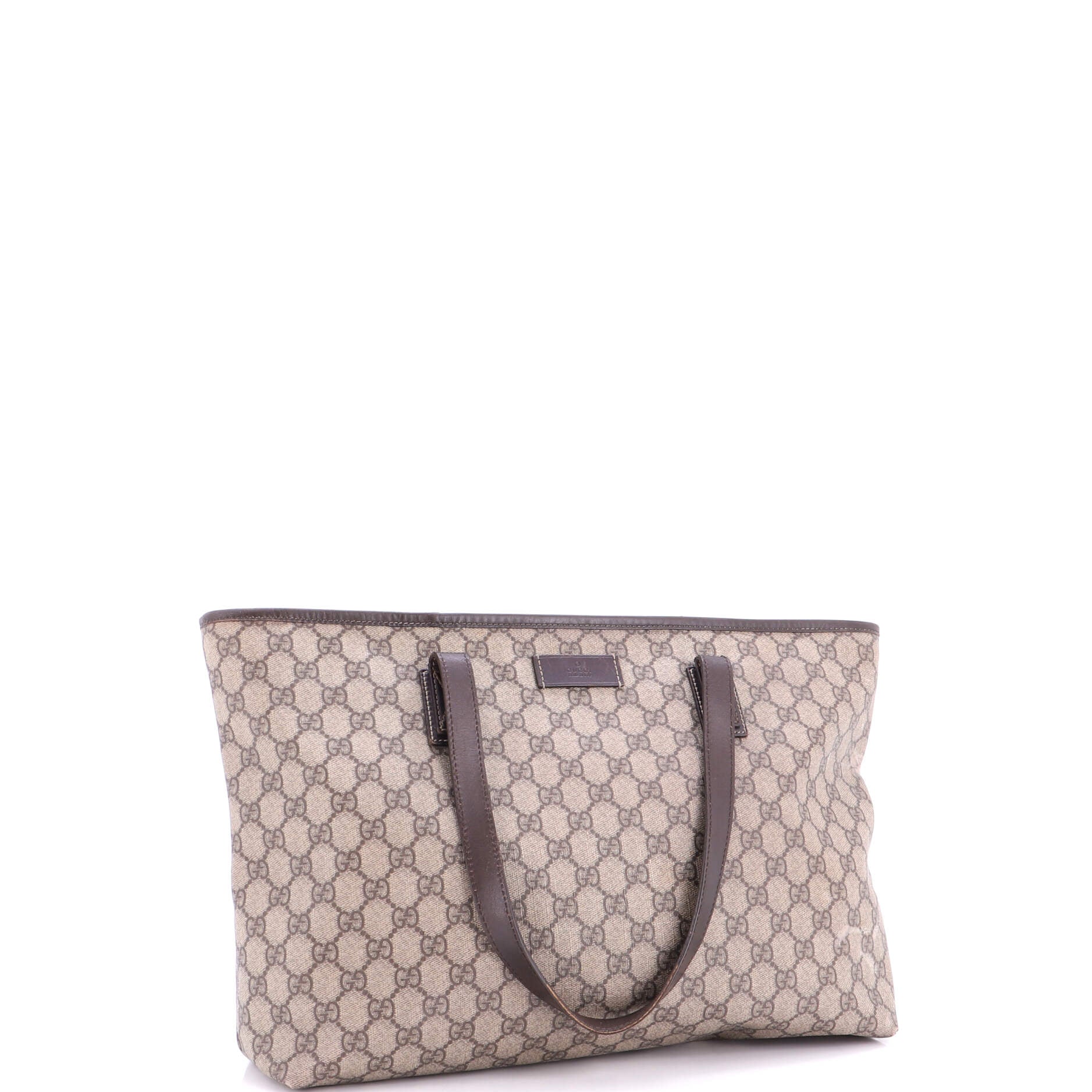 Plus Tote GG Coated Canvas with Leather Medium - Image 2