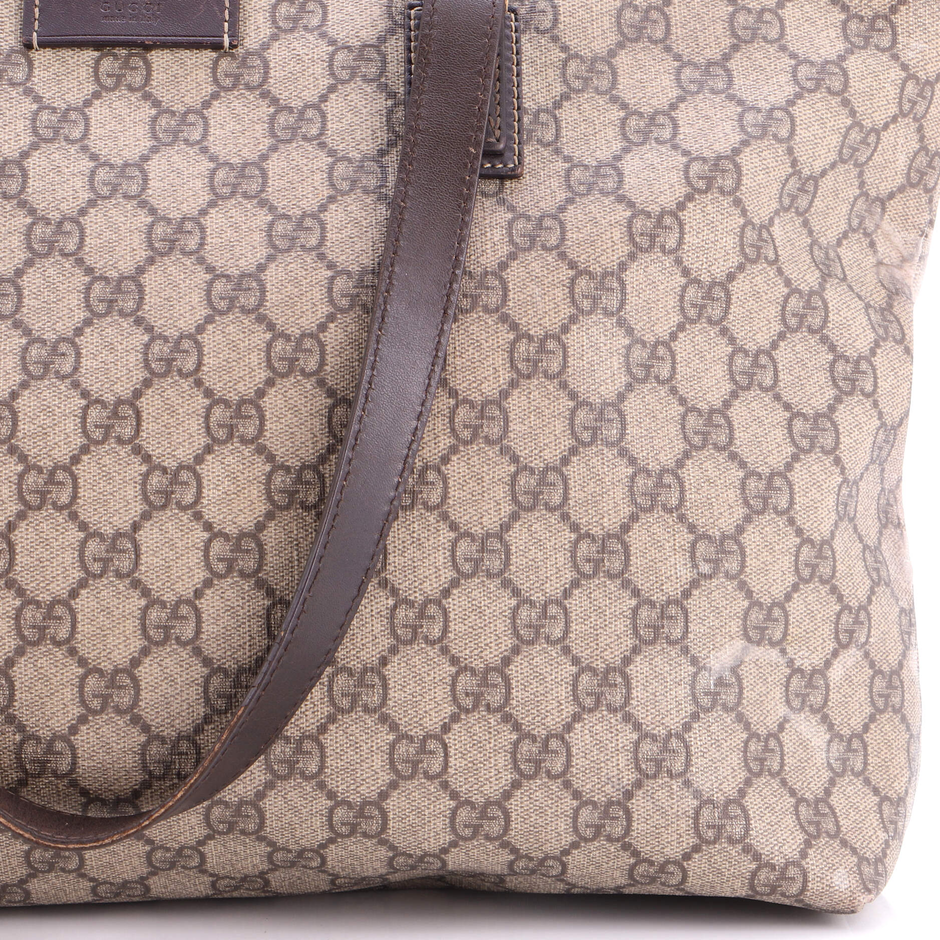 Plus Tote GG Coated Canvas with Leather Medium - Image 6