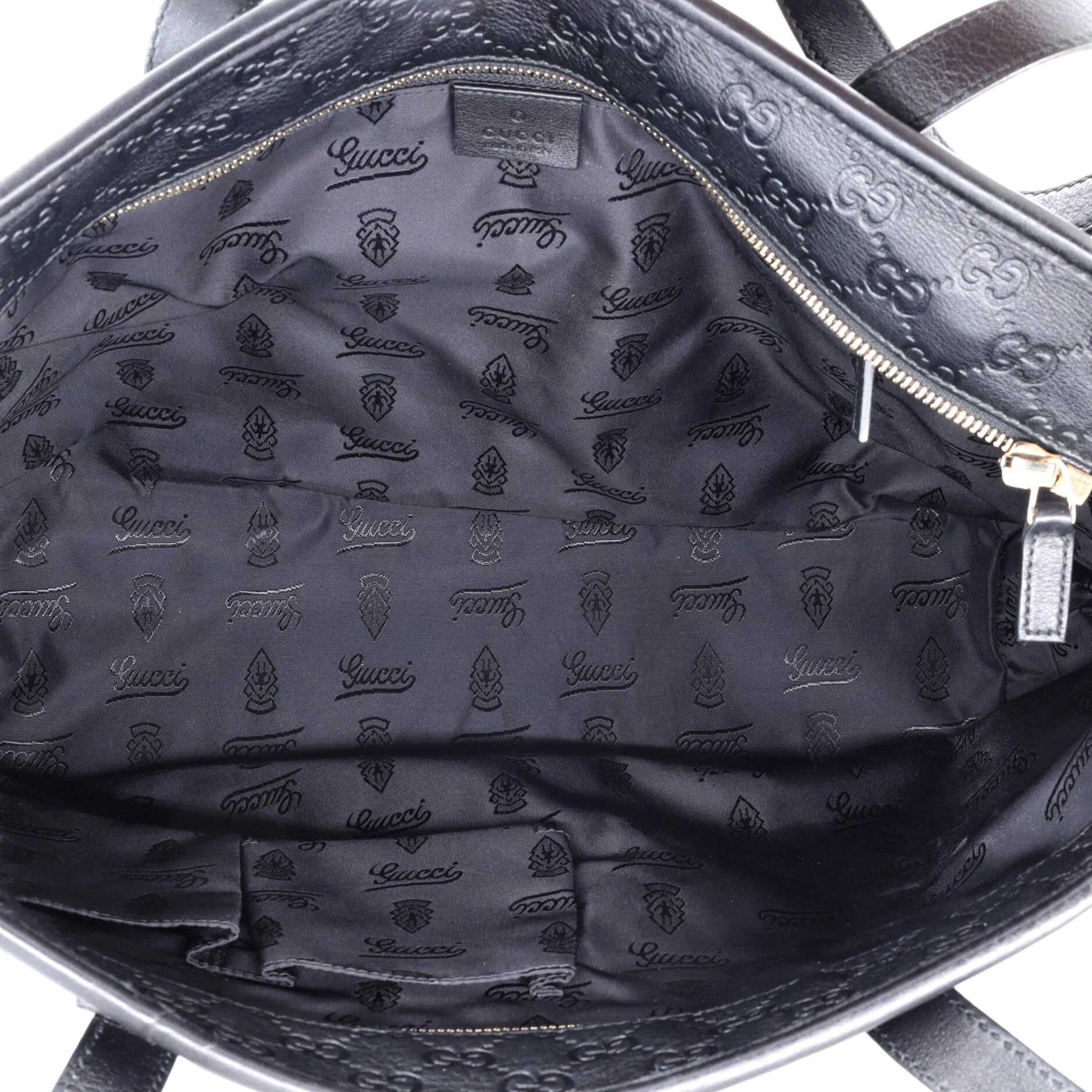 Plus Tote Guccissima Leather Medium - Image 6