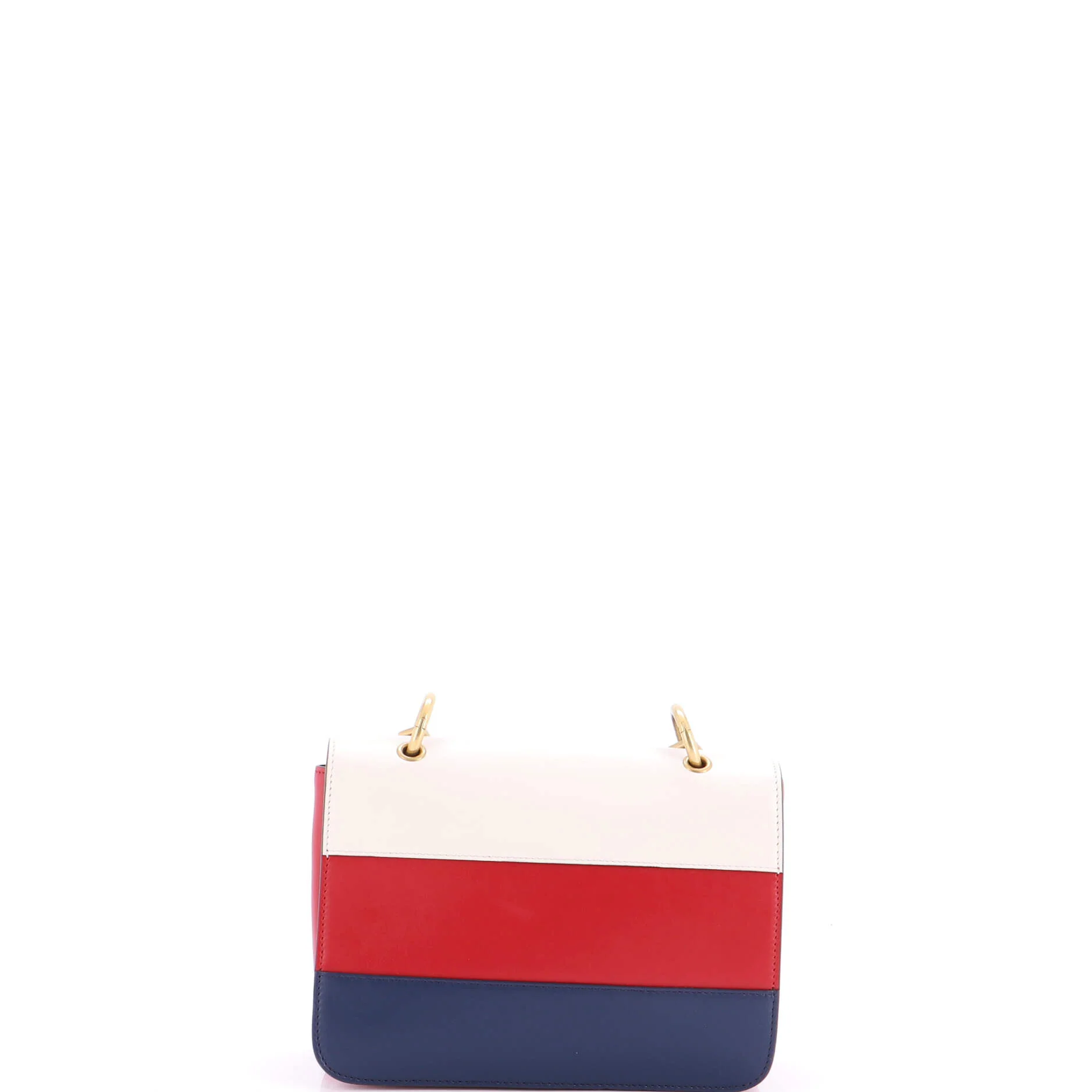 Queen Margaret Flap Bag Colorblock Leather Medium - Image 3