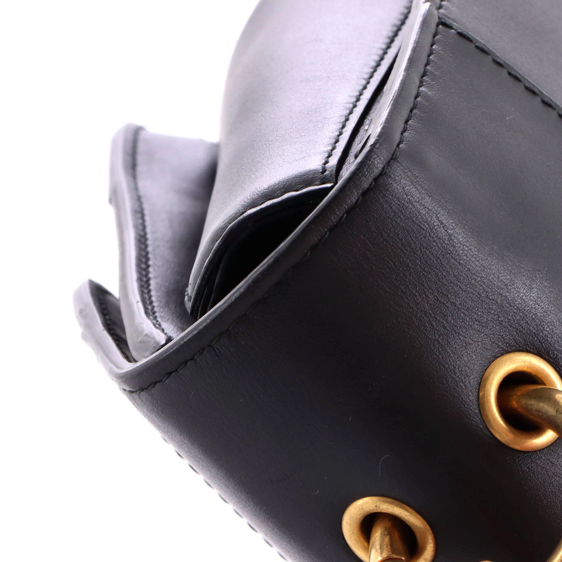 Queen Margaret Flap Bag Colorblock Leather Medium - Image 7