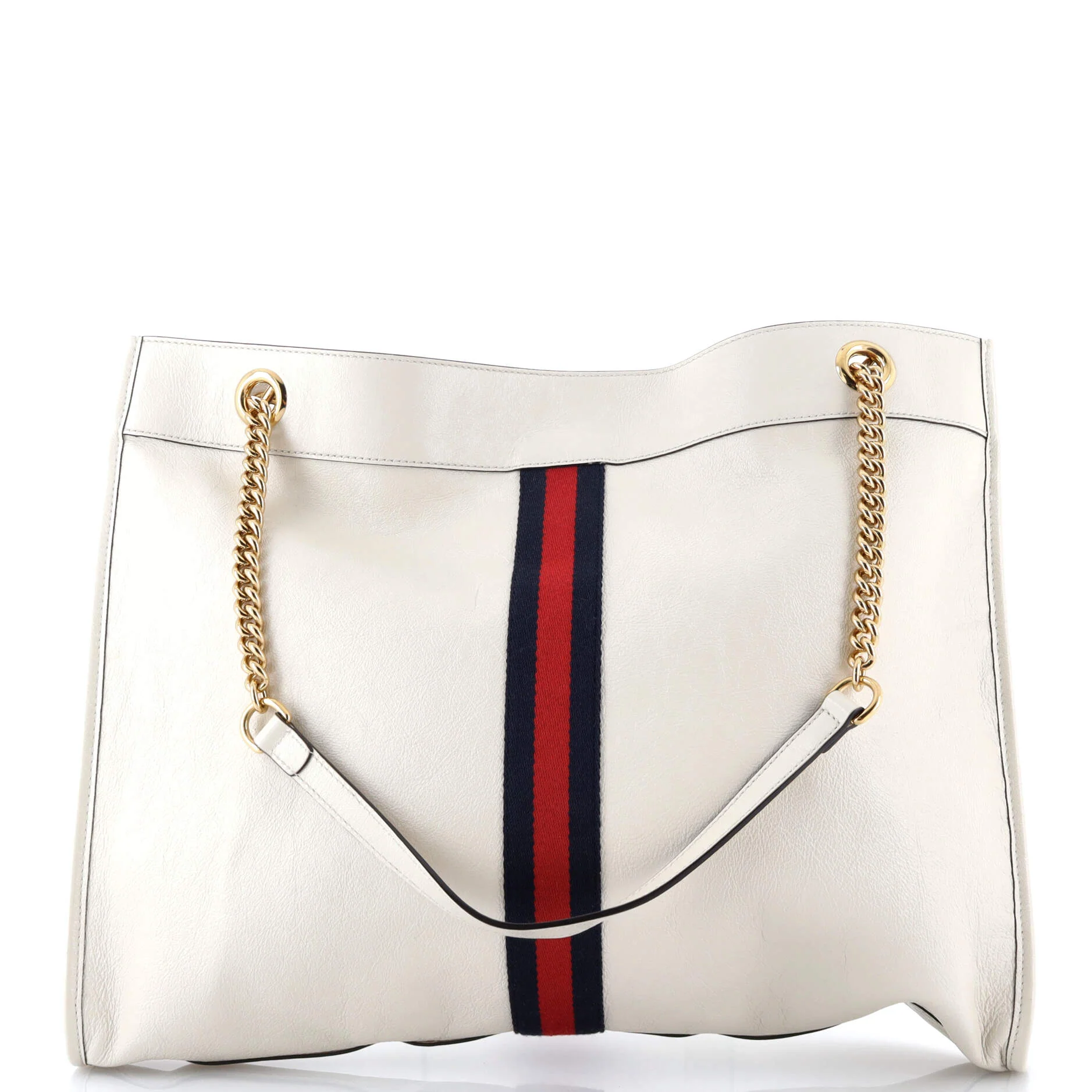 Rajah Chain Tote Leather Large - Image 4