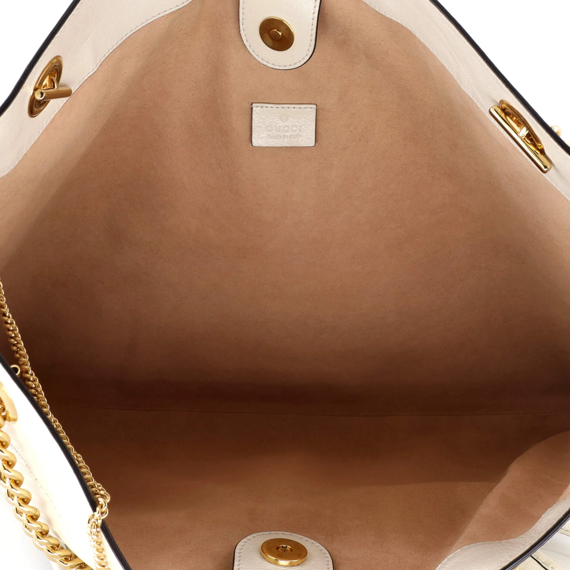 Rajah Chain Tote Leather Large - Image 6