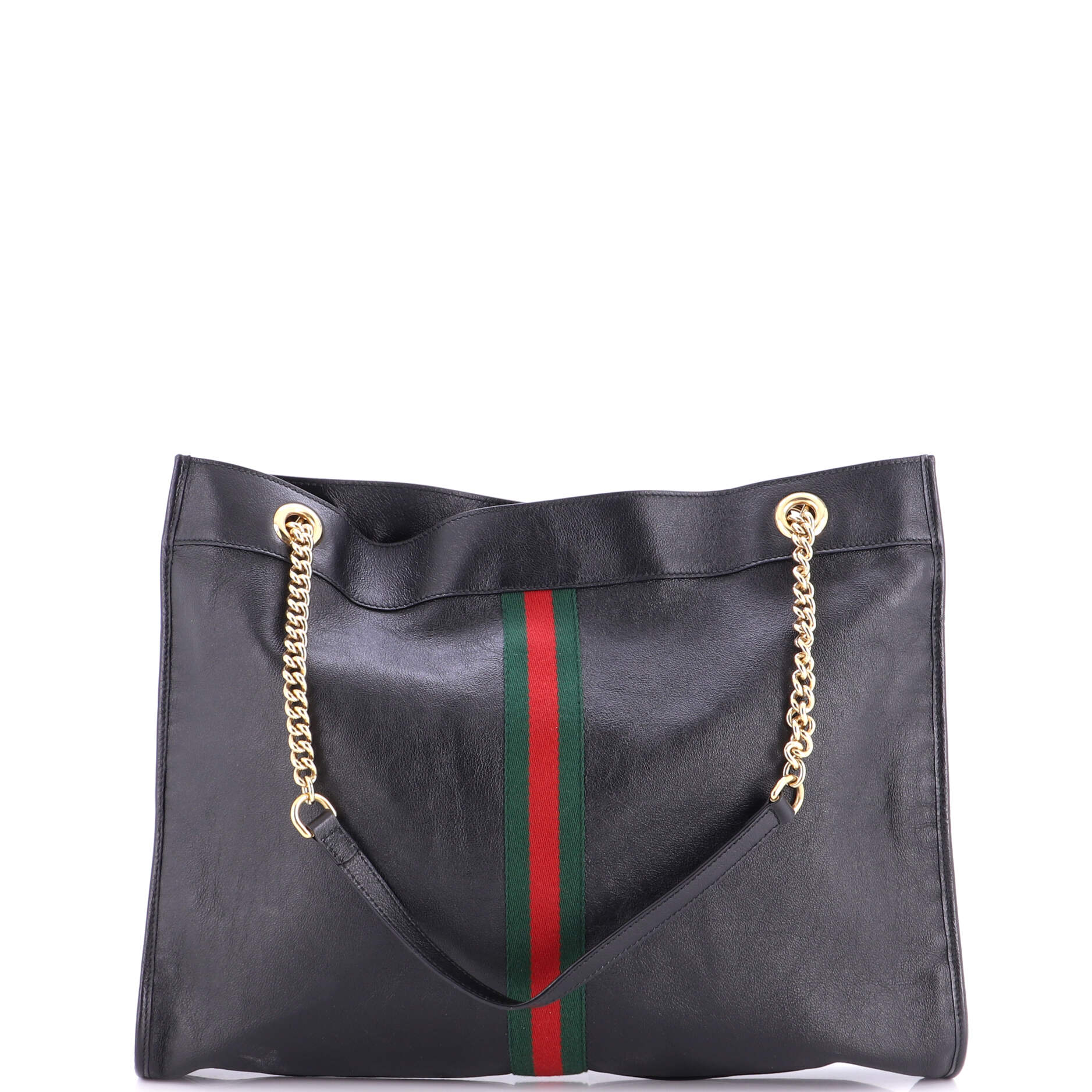 Rajah Chain Tote Leather Large - Image 4