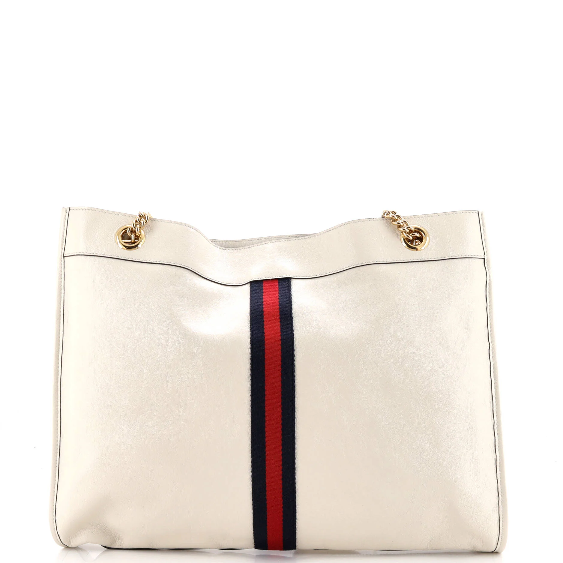 Rajah Chain Tote Leather Large - Image 4