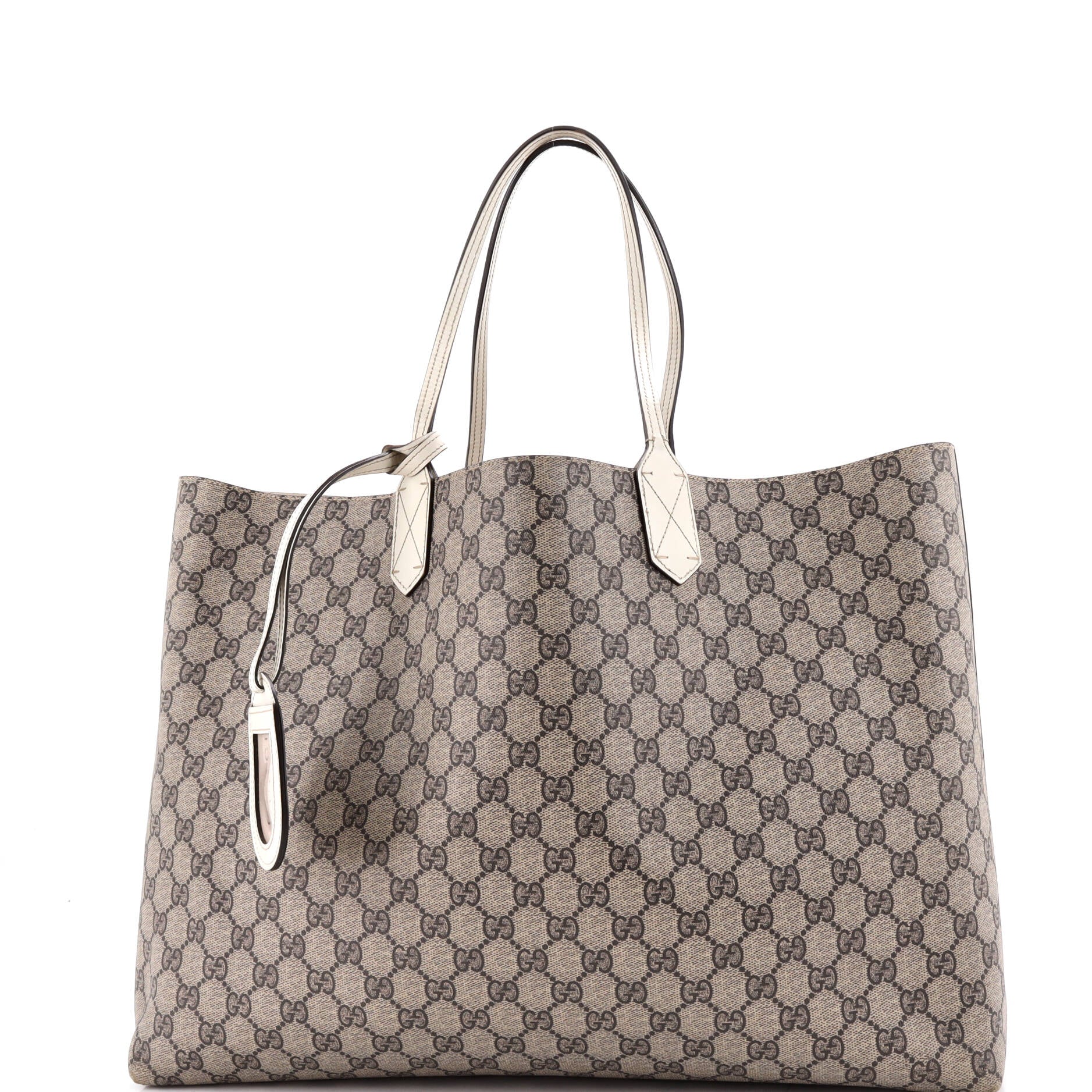 Reversible Tote GG Coated Canvas with Leather Medium