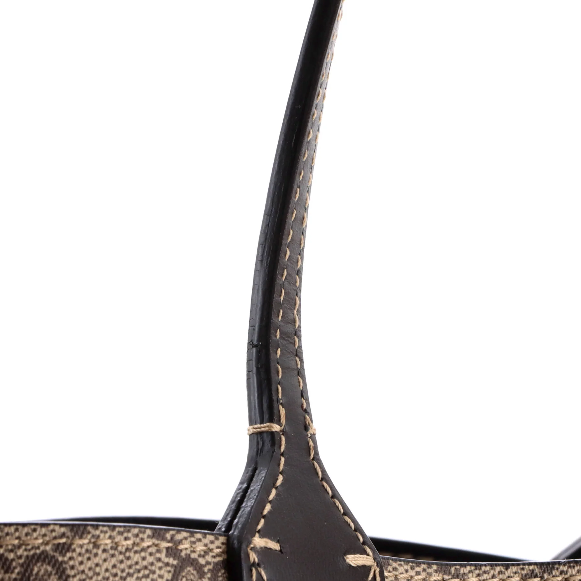 Reversible Tote GG Print Leather Small - Image 7