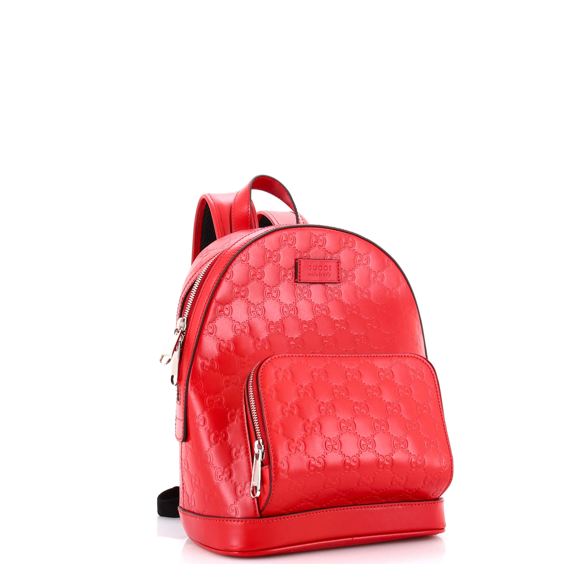 Signature Pocket Backpack Guccissima Leather Small - Image 2