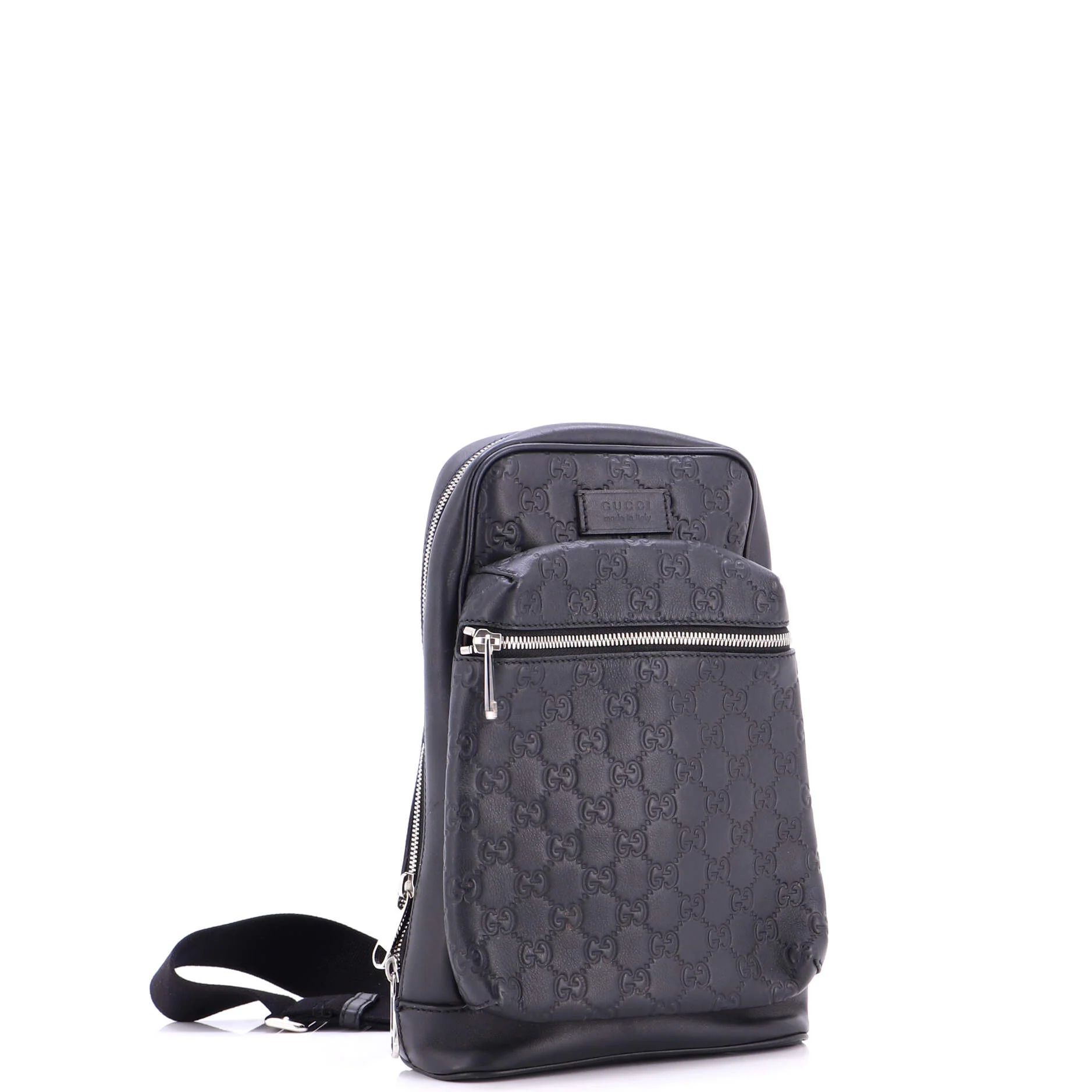 Signature Slim Crossbody Bag Guccissima Leather Small - Image 3