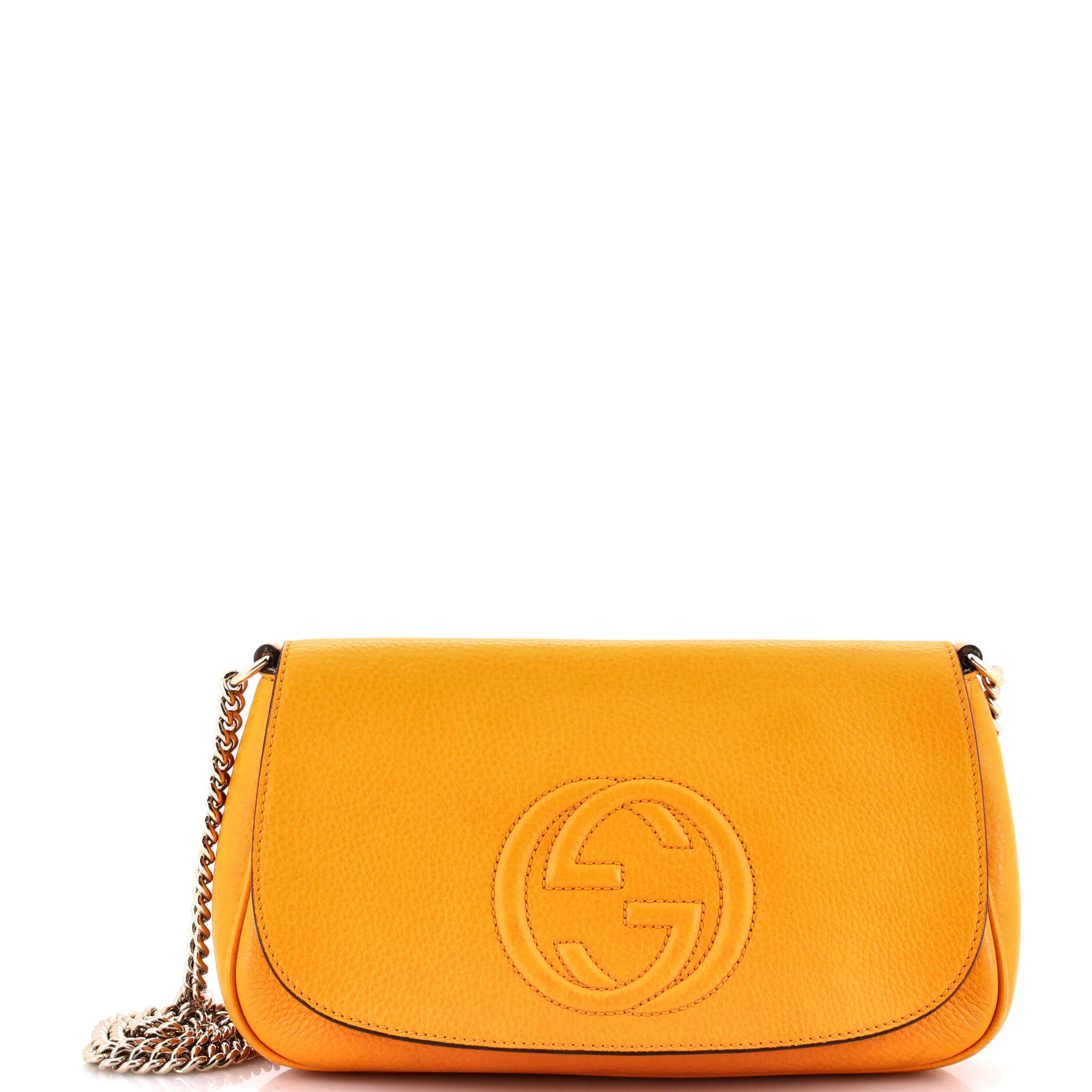 Soho Chain Crossbody Bag Leather Medium