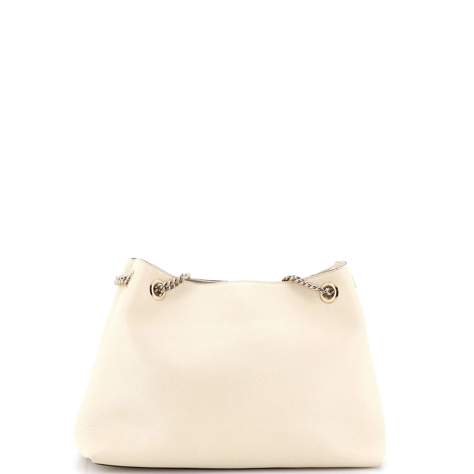 Soho Chain Strap Shoulder Bag Leather Medium - Image 3