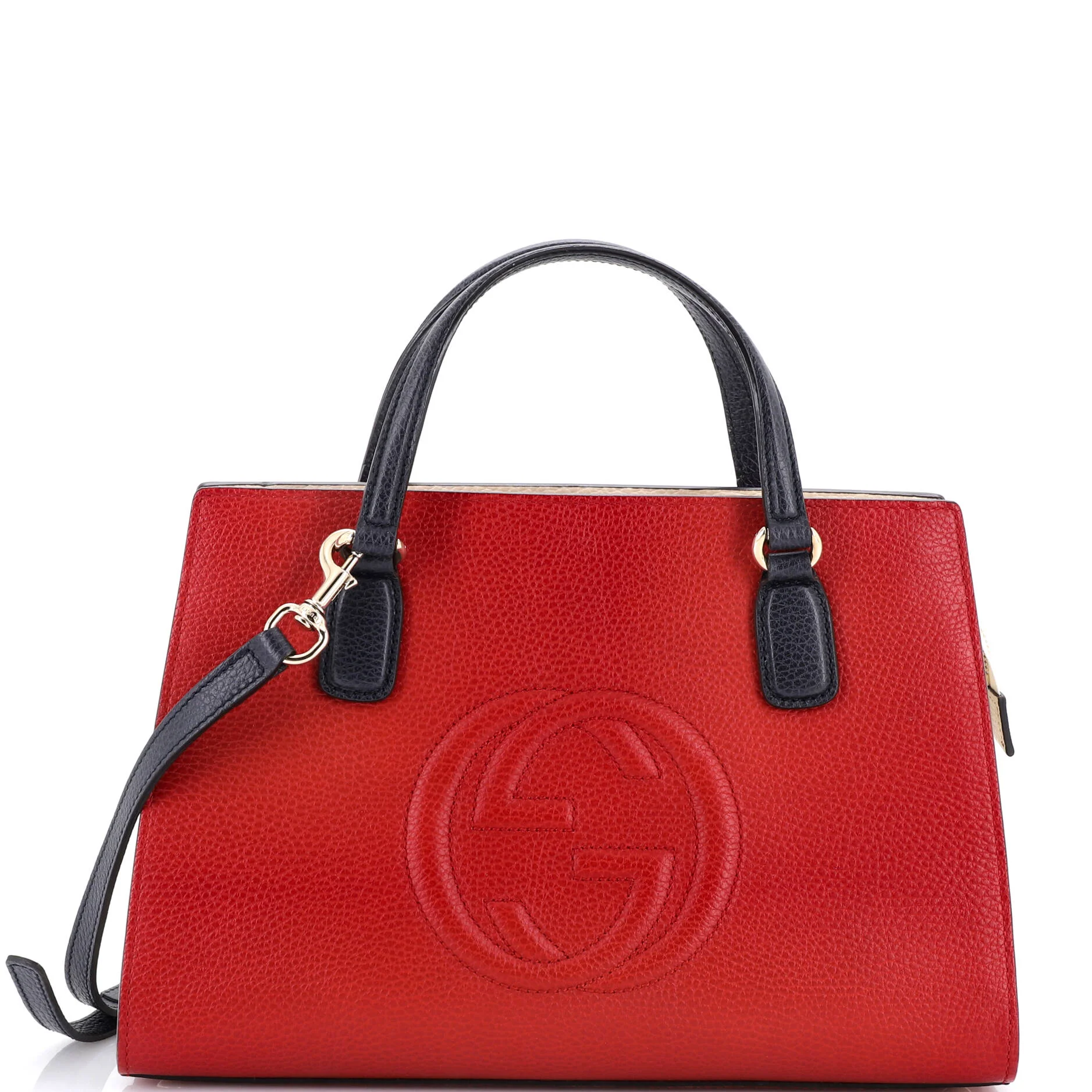 Soho Convertible Top Handle Satchel Leather Medium