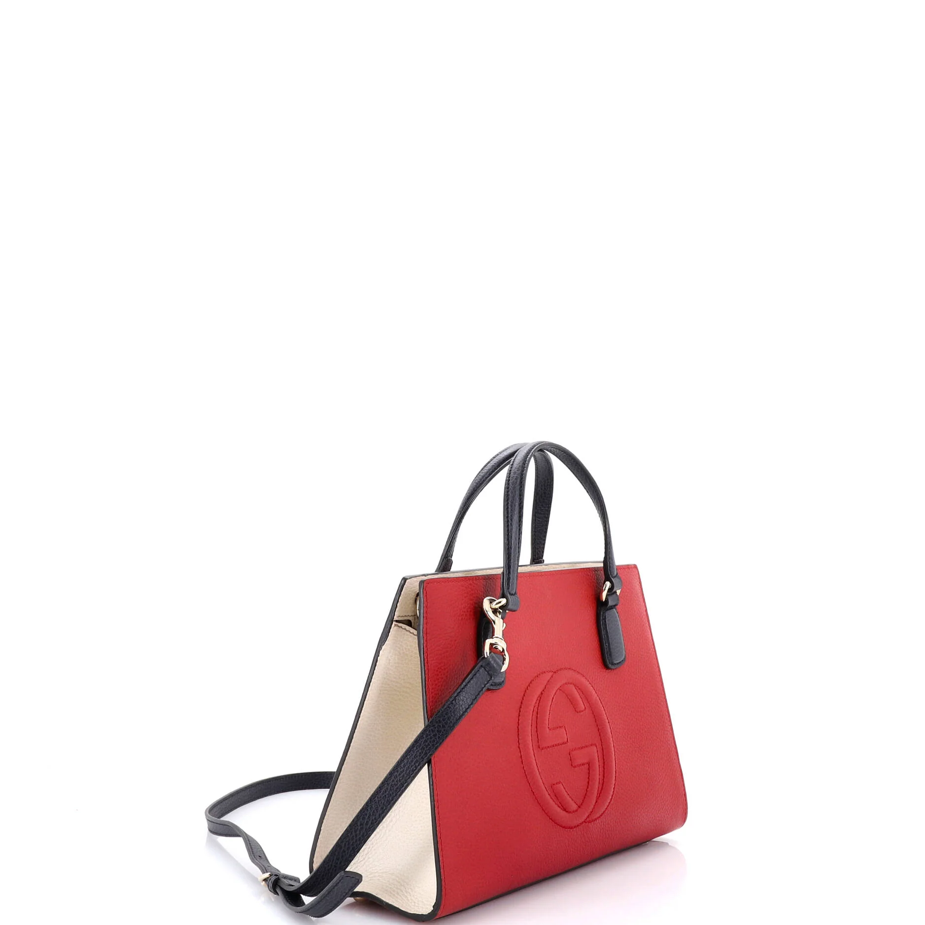 Soho Convertible Top Handle Satchel Leather Medium - Image 2