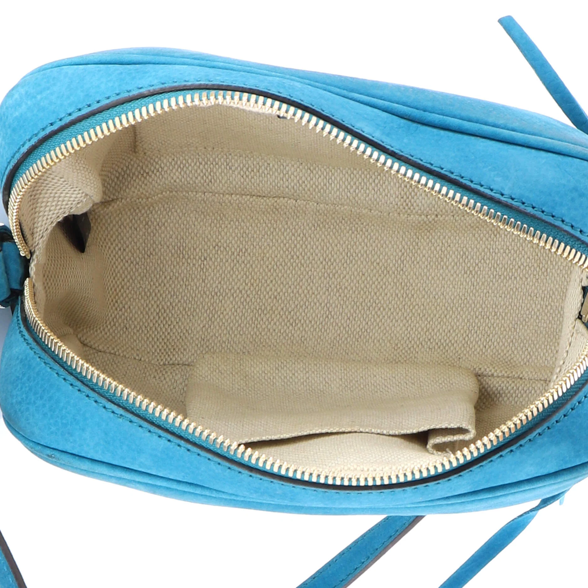 Soho Disco Crossbody Bag Nubuck Small - Image 5