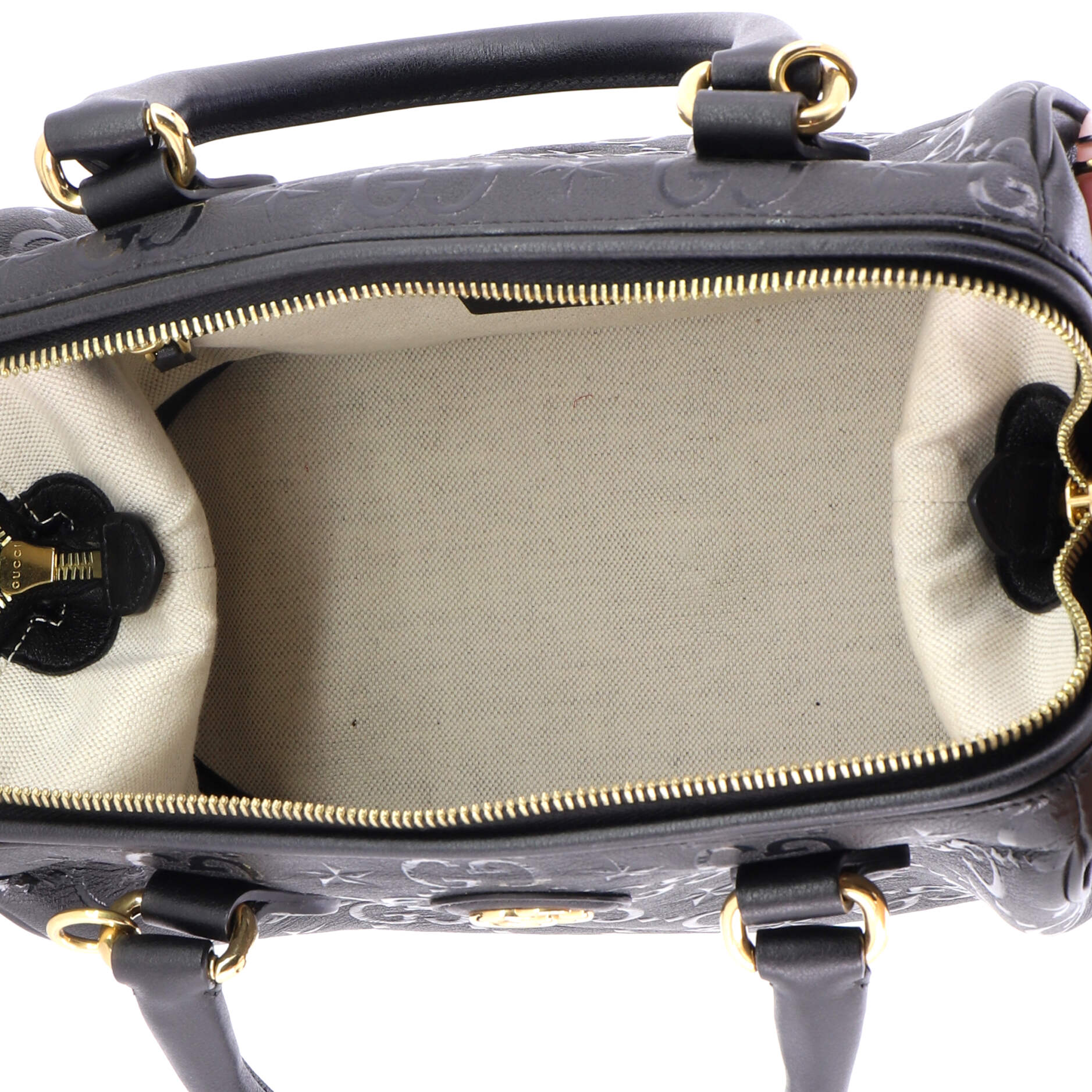 Star Shoulder Bag GG Embossed Leather Small - Image 5