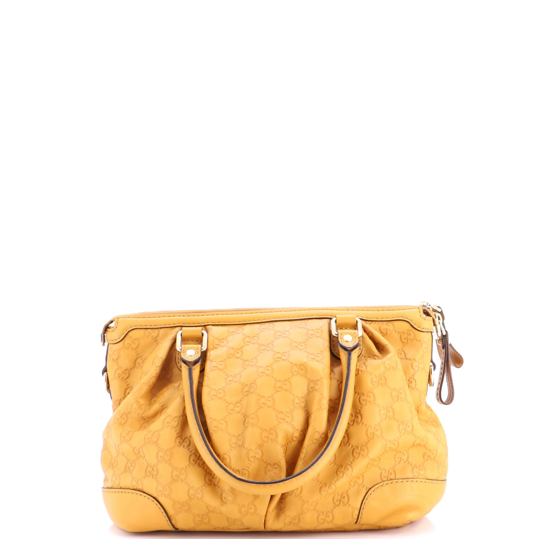 Sukey Top Handle Satchel Guccissima Leather Medium - Image 3