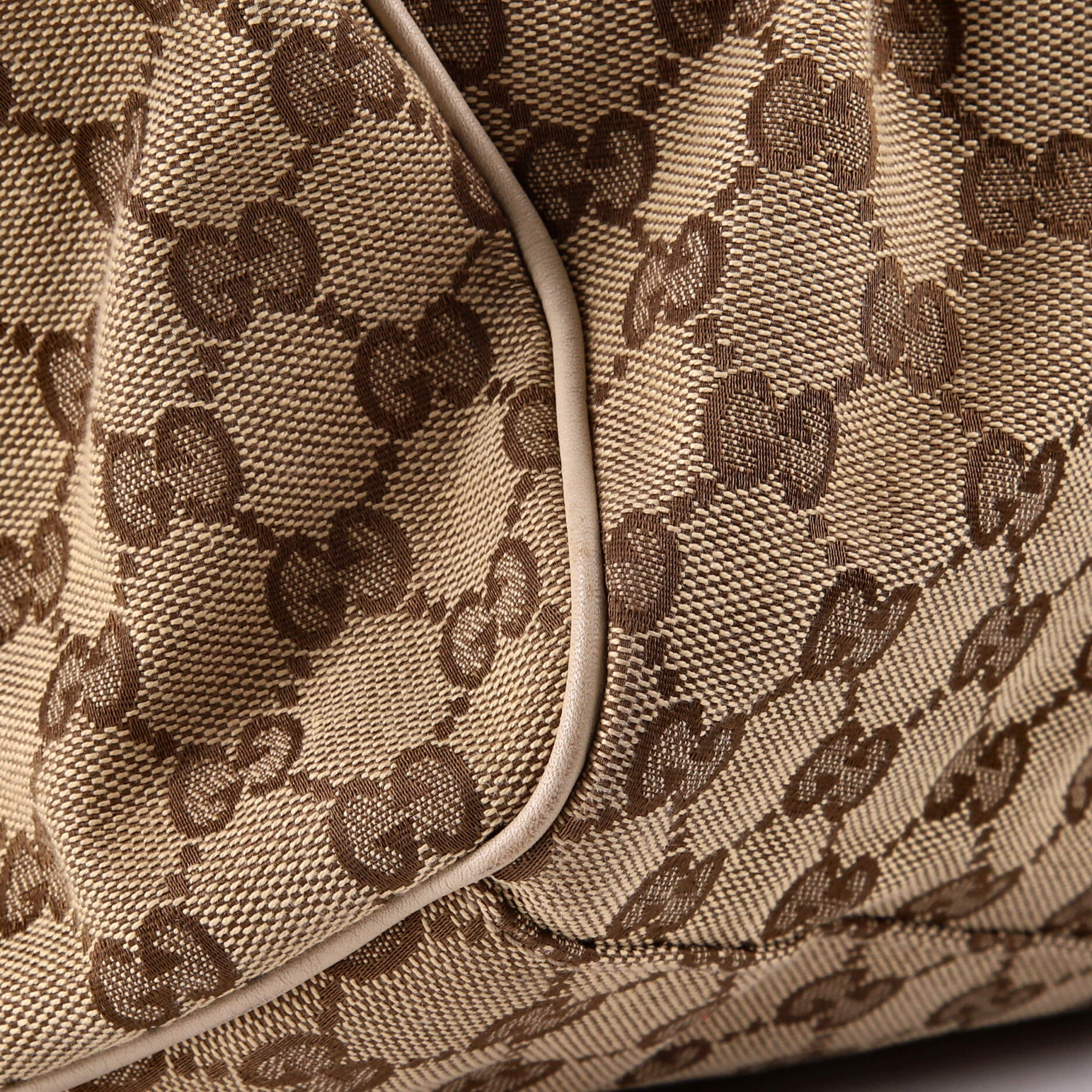 Sukey Tote GG Canvas with Leather Large - Image 6