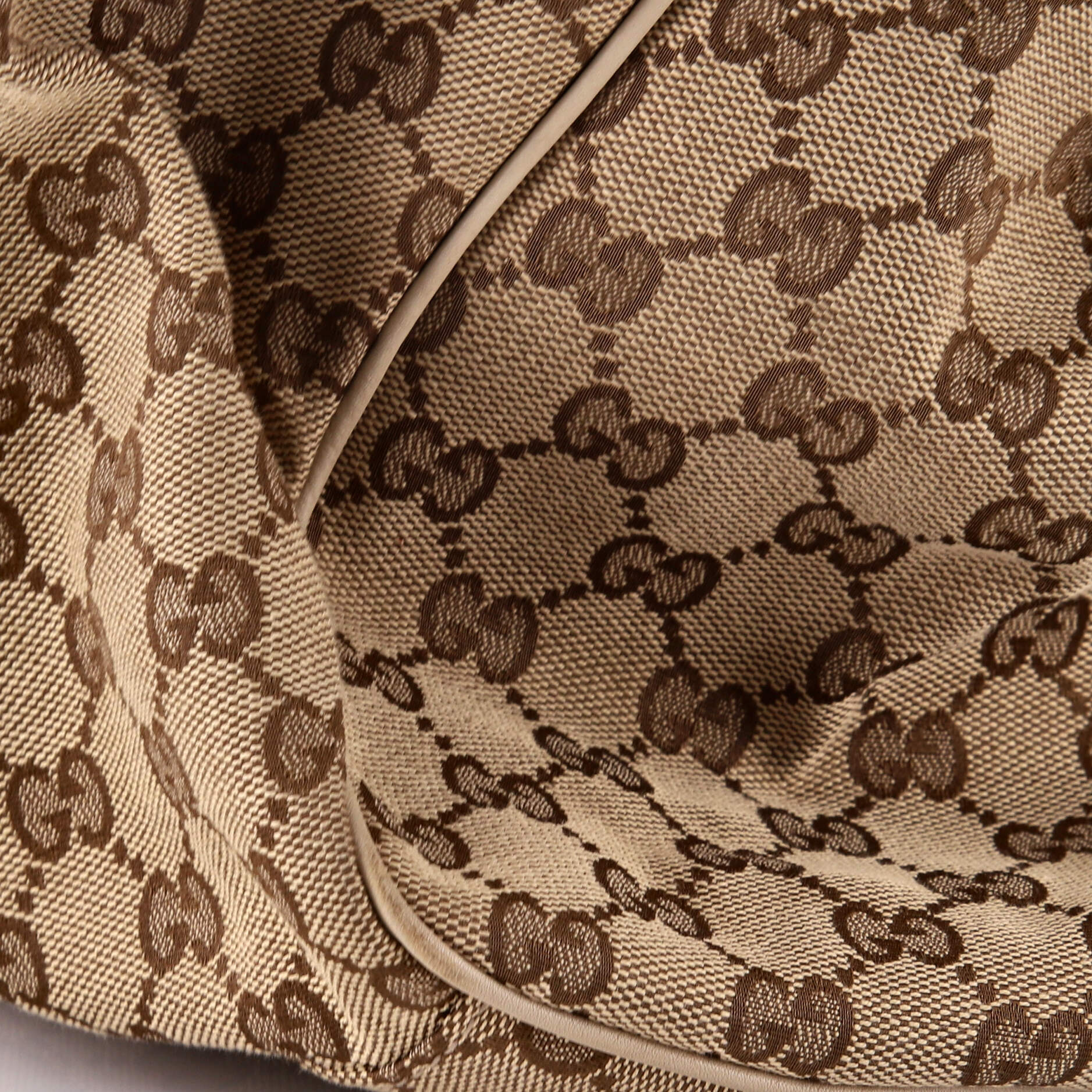 Sukey Tote GG Canvas with Leather Large - Image 7