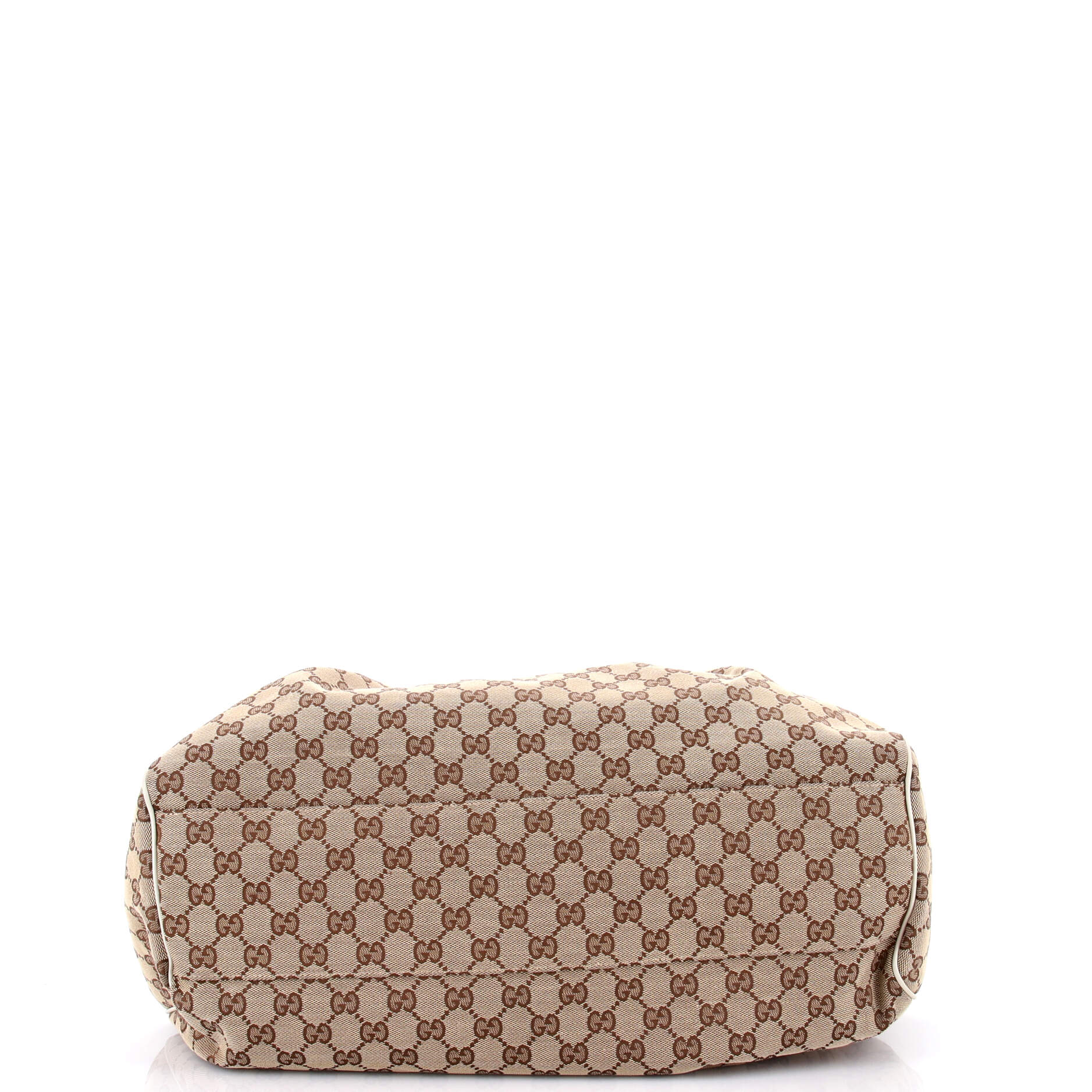 Sukey Tote GG Canvas with Leather Large - Image 4