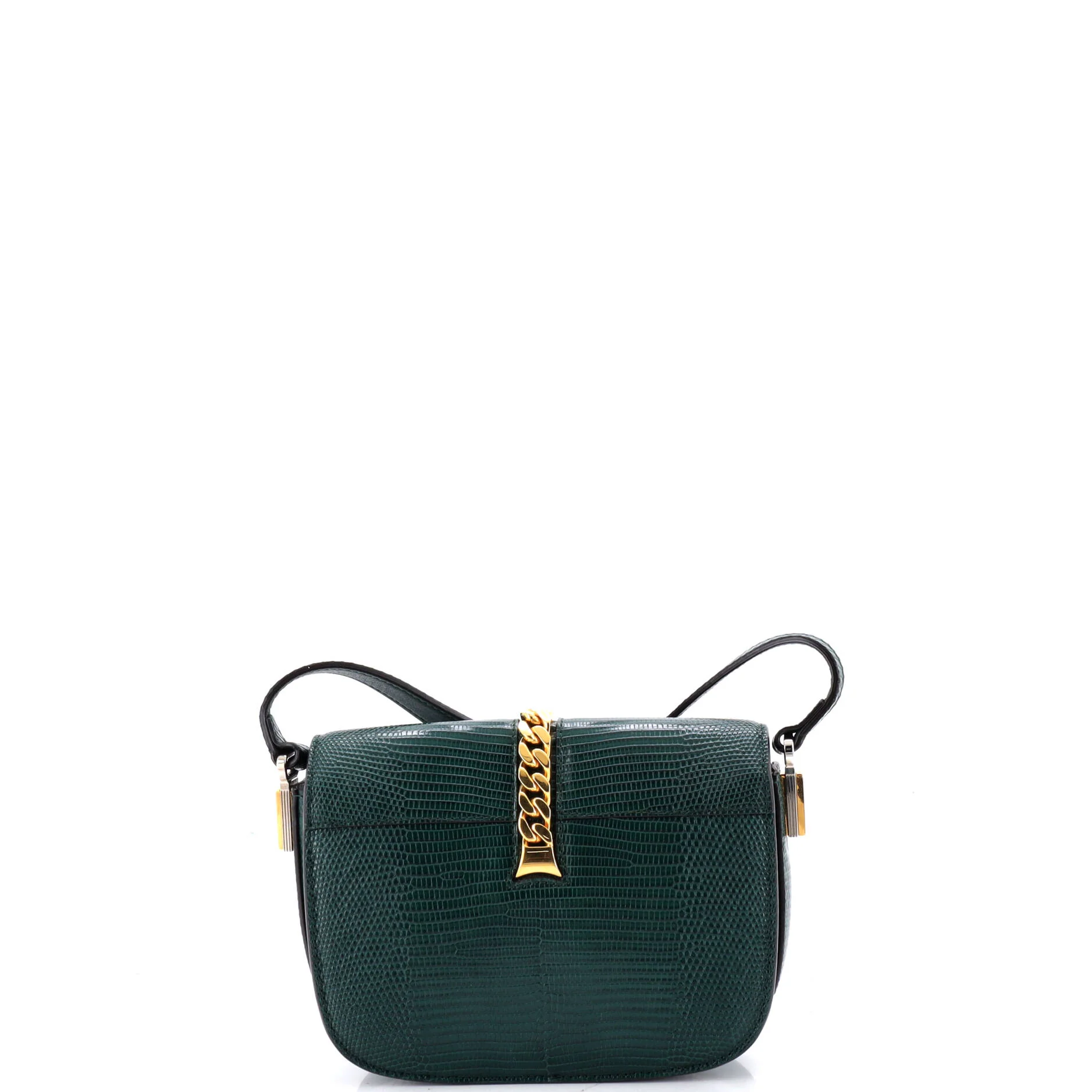 Sylvie 1969 Shoulder Bag Lizard Mini - Image 3