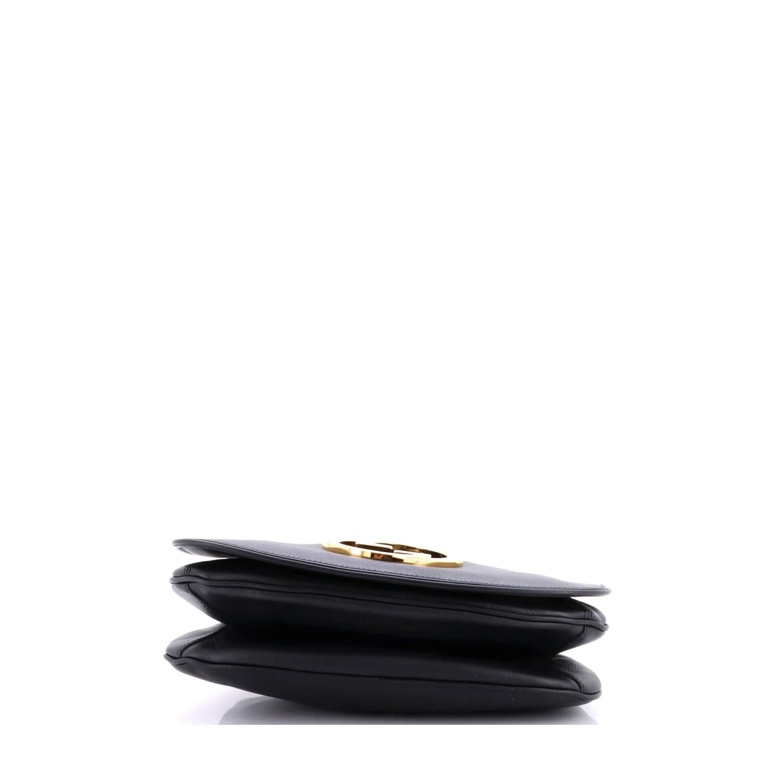 Web Blondie Shoulder Flap Bag Leather Medium - Image 4