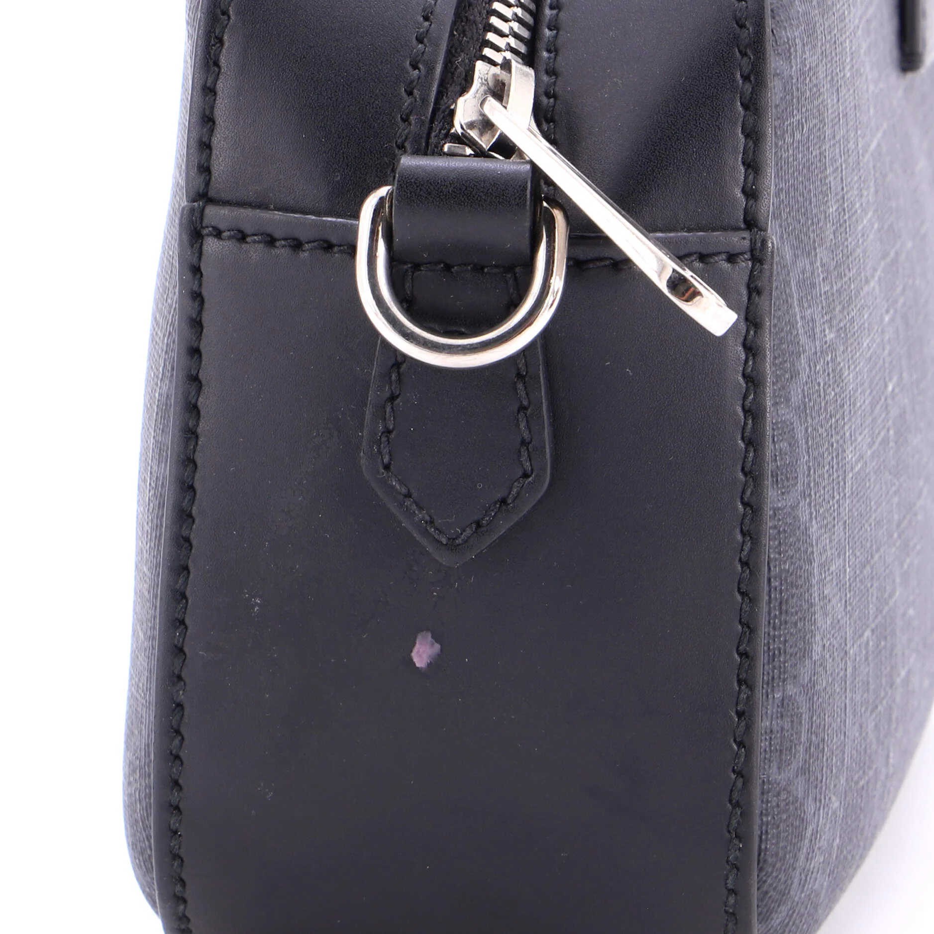Web Camera Shoulder Bag GG Coated Canvas Small - Image 6