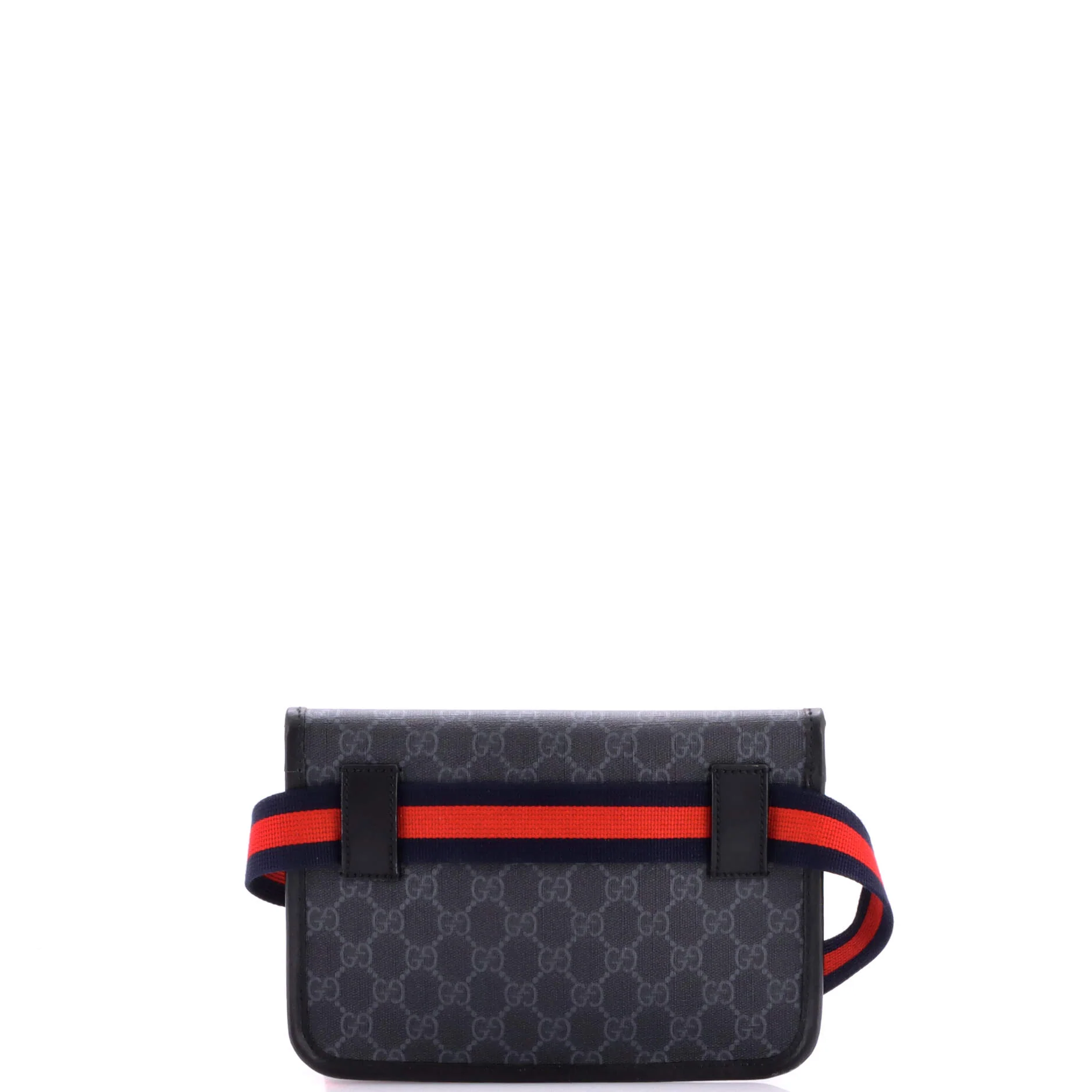 Web Flap Belt Bag GG Coated Canvas - Image 3