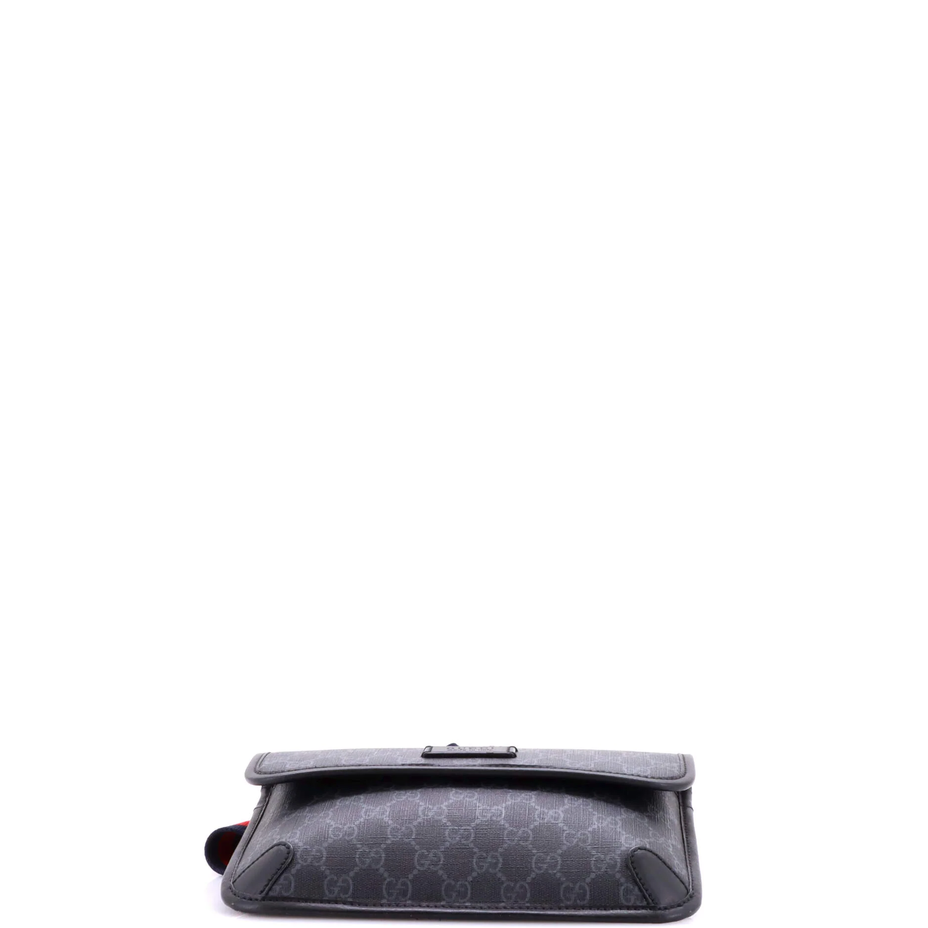 Web Flap Belt Bag GG Coated Canvas - Image 4