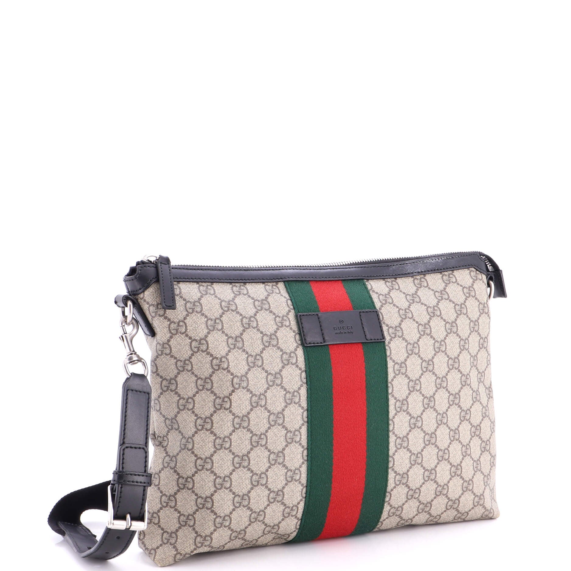 Web Messenger Bag GG Coated Canvas Large - Image 2