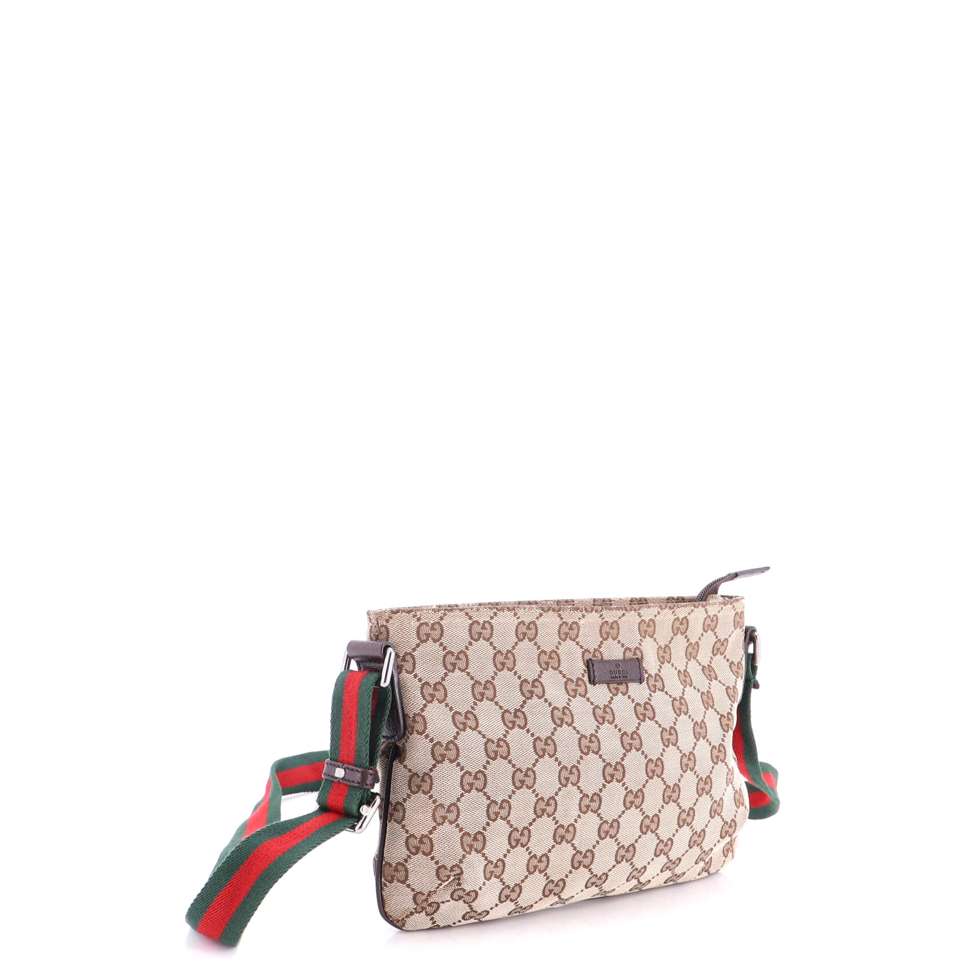 Web Strap Messenger Bag GG Canvas Small - Image 2
