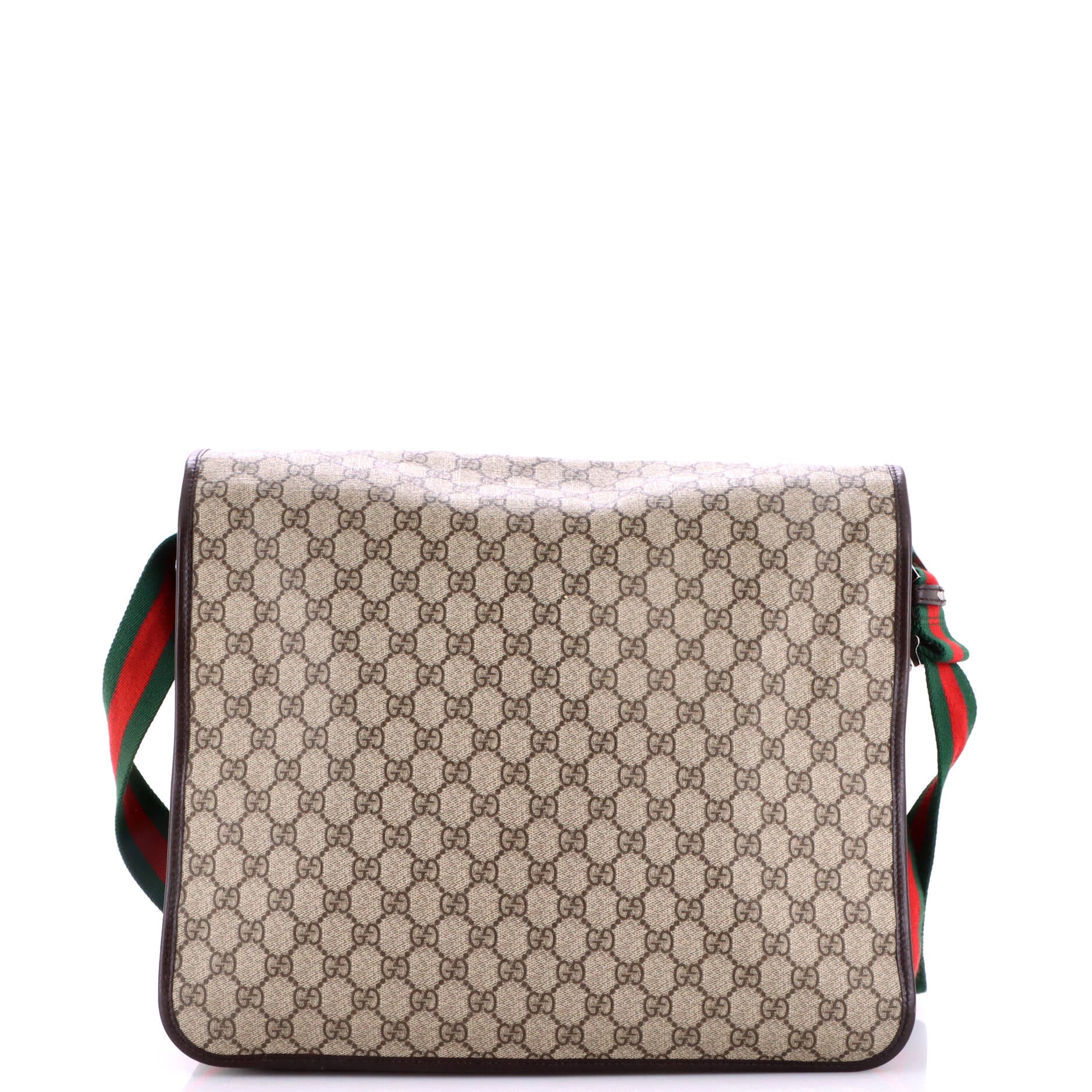 Web Strap Messenger Bag GG Coated Canvas Large - Image 3