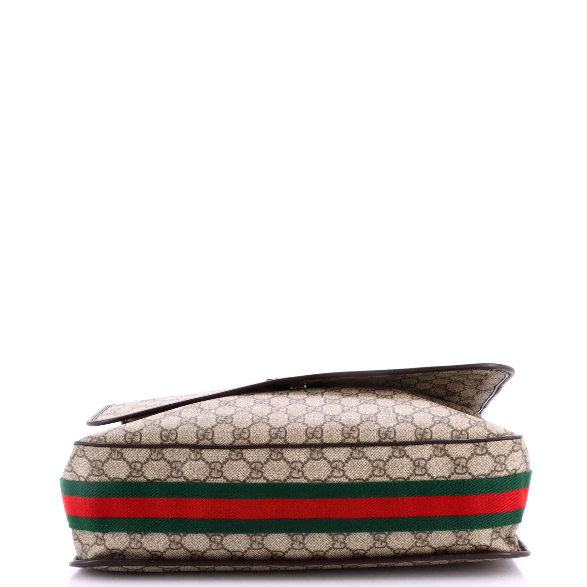 Web Strap Messenger Bag GG Coated Canvas Large - Image 4