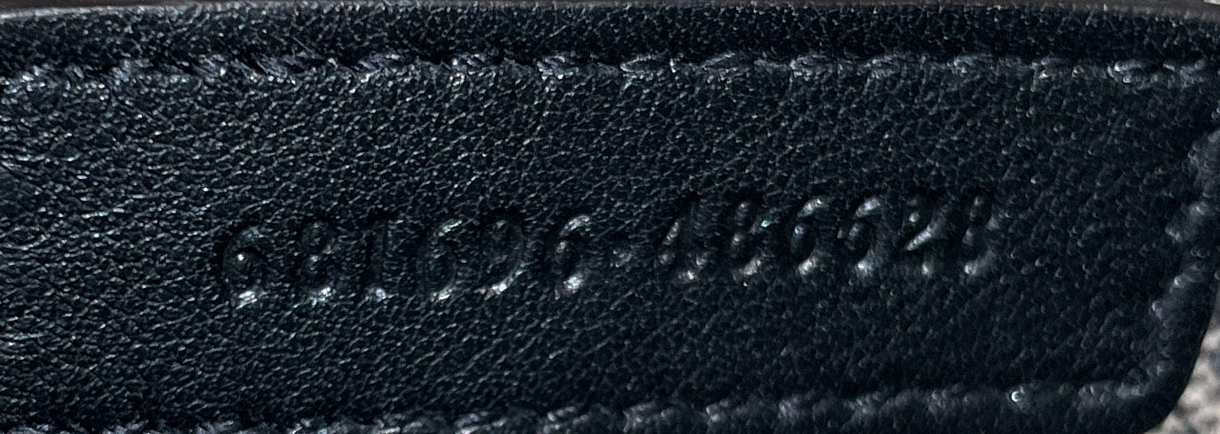 x Balenciaga The Hacker Project Hourglass Top Handle Bag GG Coated Canvas Medium - Image 6