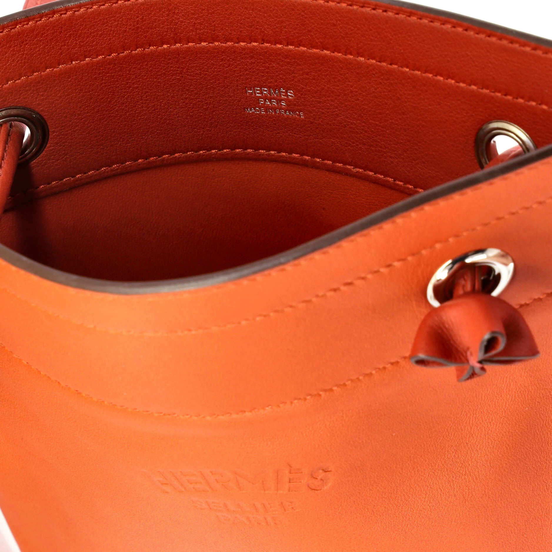 Aline Bag Milo Lambskin and Swift Mini - Image 6