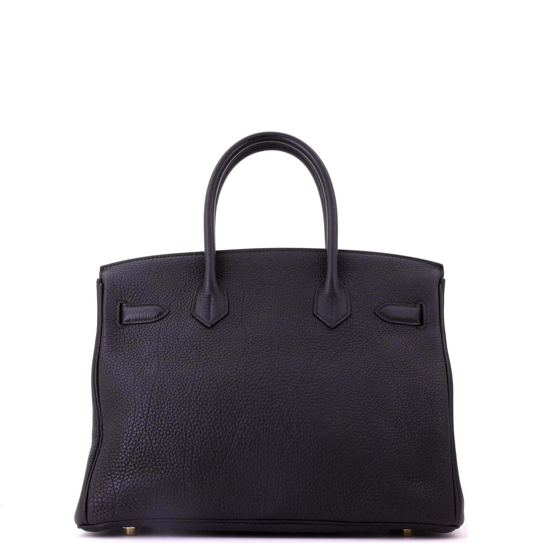 Birkin Handbag Noir Togo with Gold Hardware 30 - Image 4