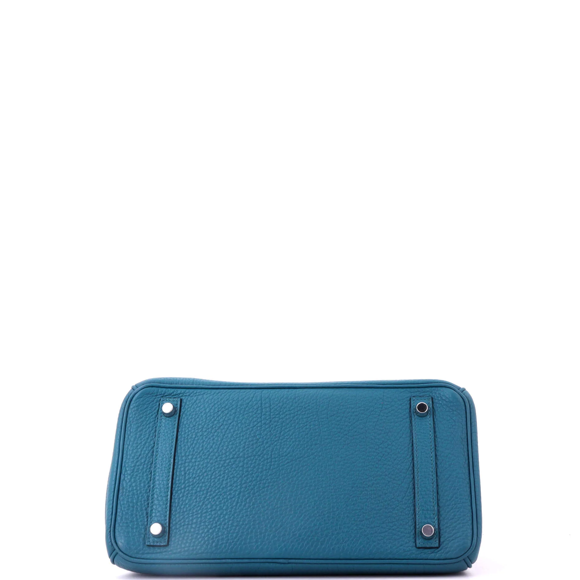 Birkin Handbag Colvert Togo with Palladium Hardware 30 - Image 5
