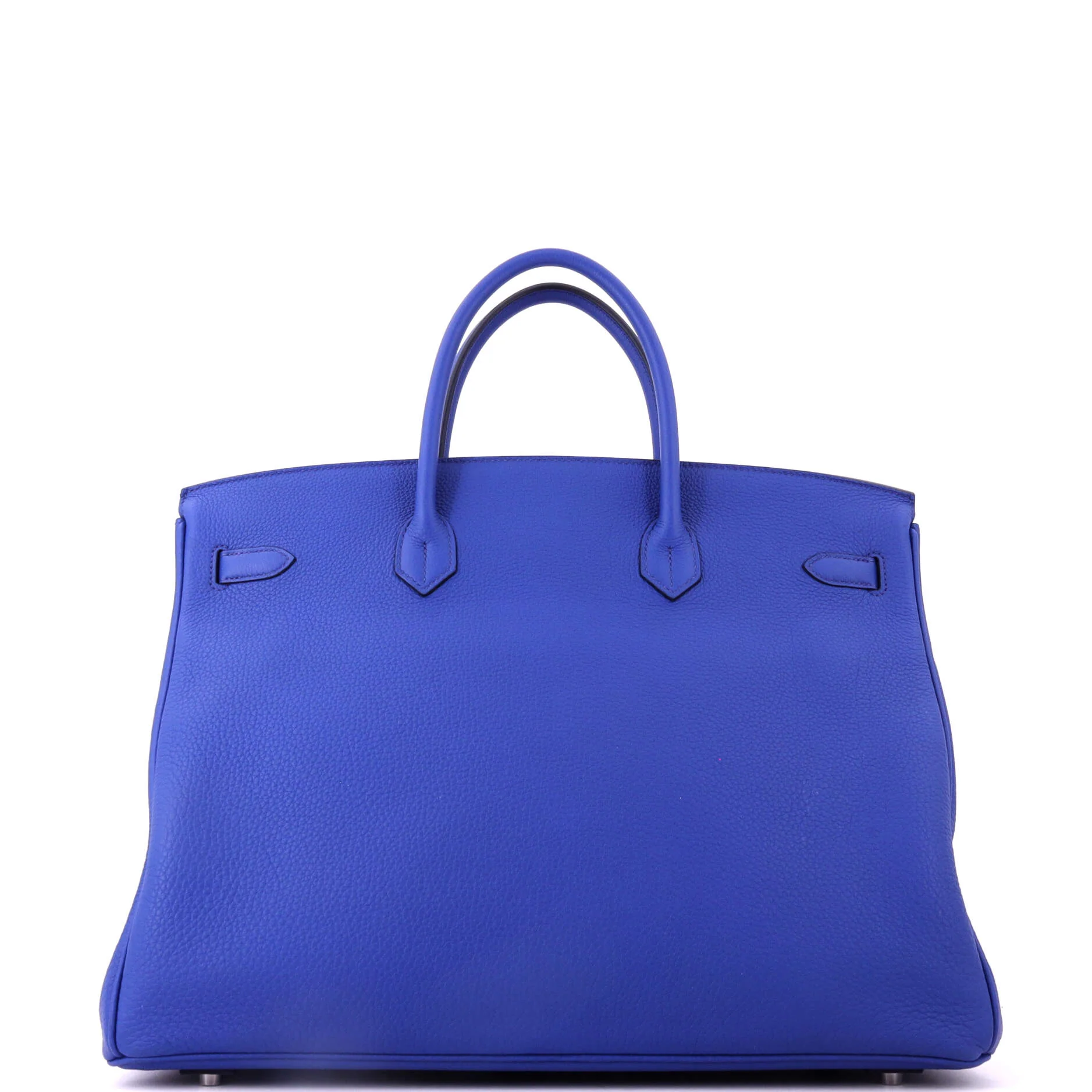 Birkin Handbag Bleu Royal Togo with Palladium Hardware 40 - Image 3