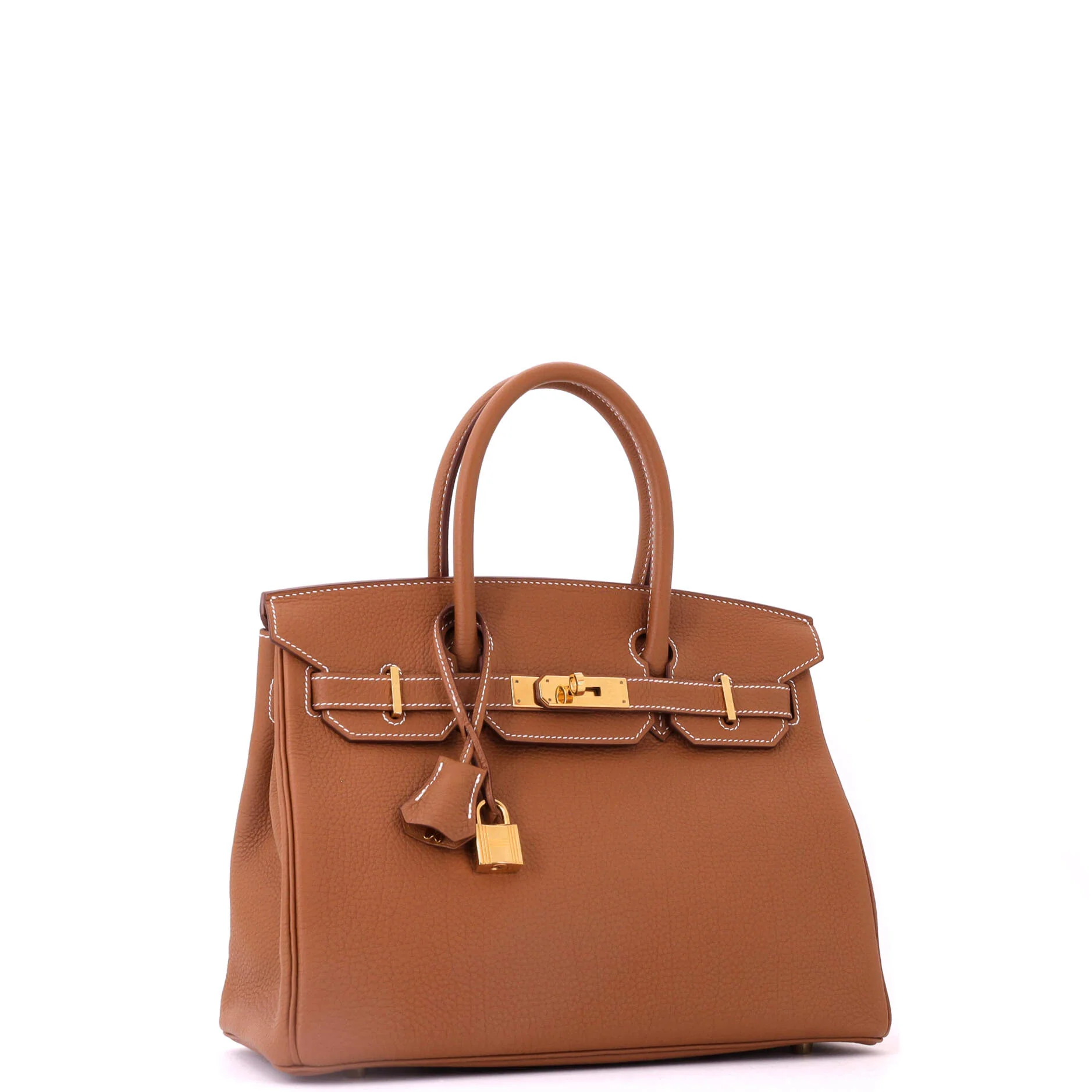 Birkin Handbag Gold Togo with Gold Hardware 30 - Image 3