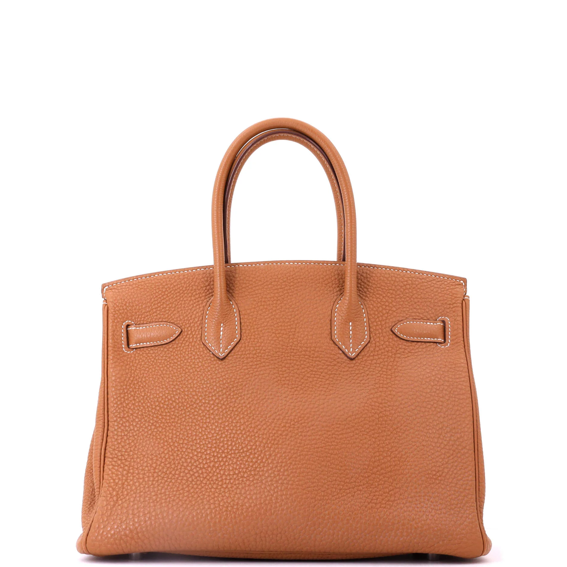 Birkin Handbag Gold Togo with Palladium Hardware 30 - Image 3
