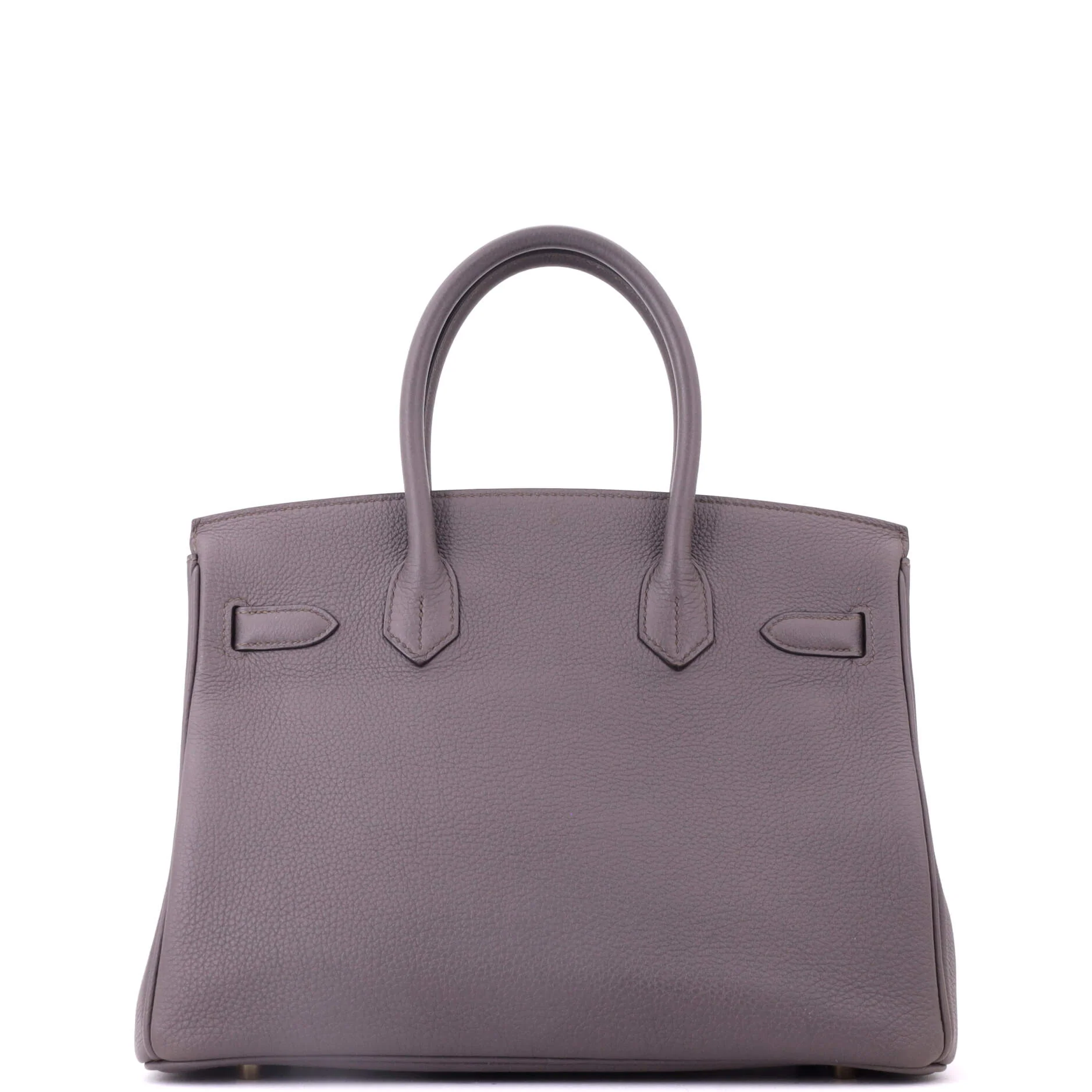 Birkin Handbag Grey Togo with Gold Hardware 30 - Image 3
