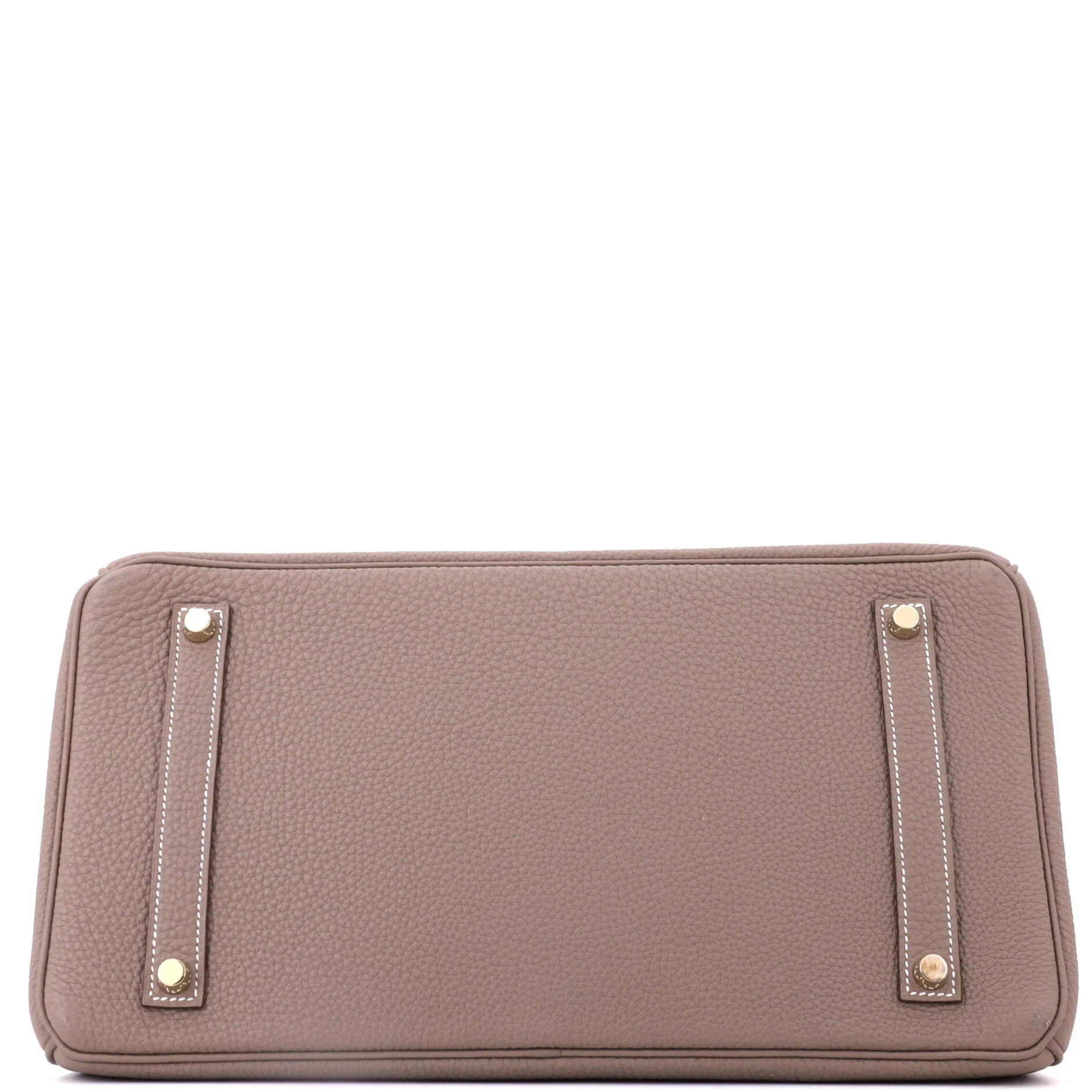 Birkin Handbag Grey Togo with Gold Hardware 35 - Image 5