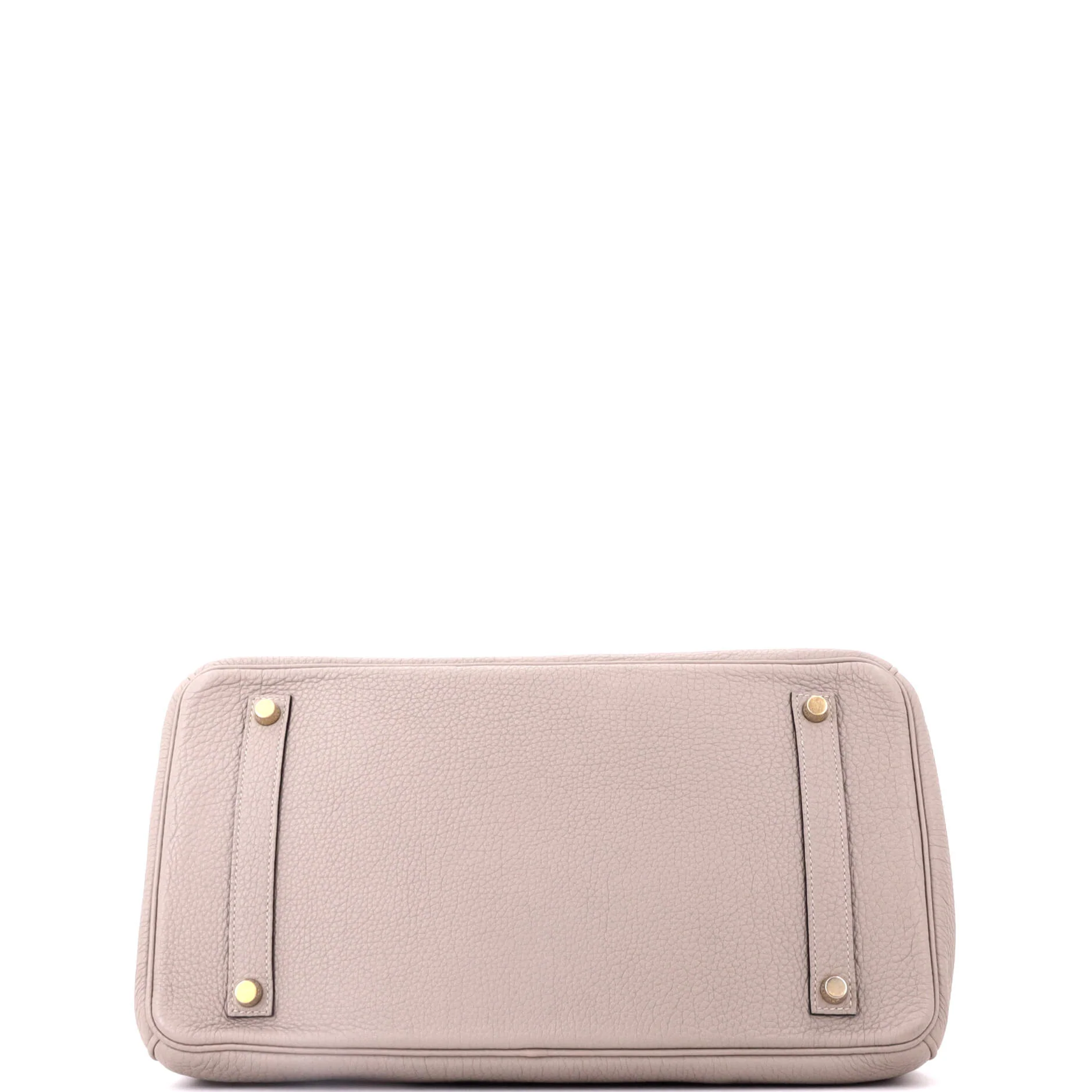 Birkin Handbag Grey Togo with Gold Hardware 35 - Image 5