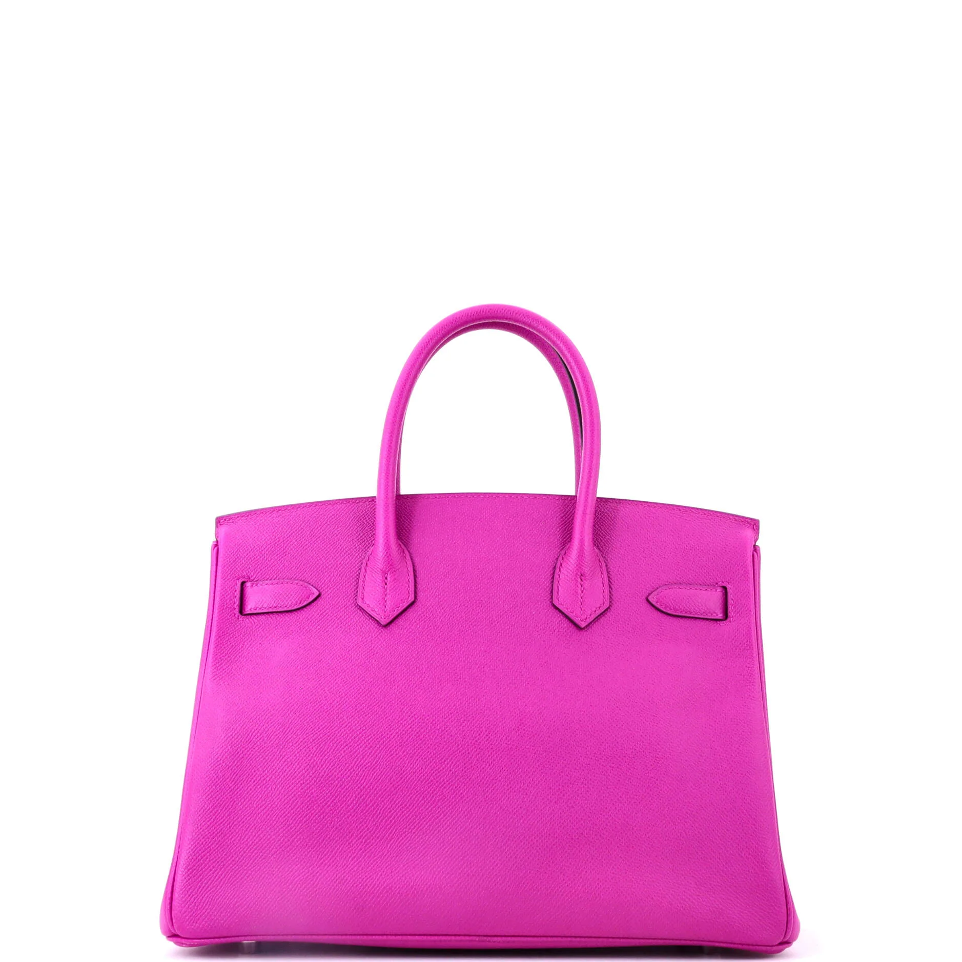 Birkin Handbag Rose Pourpre Epsom with Palladium Hardware 30 - Image 3