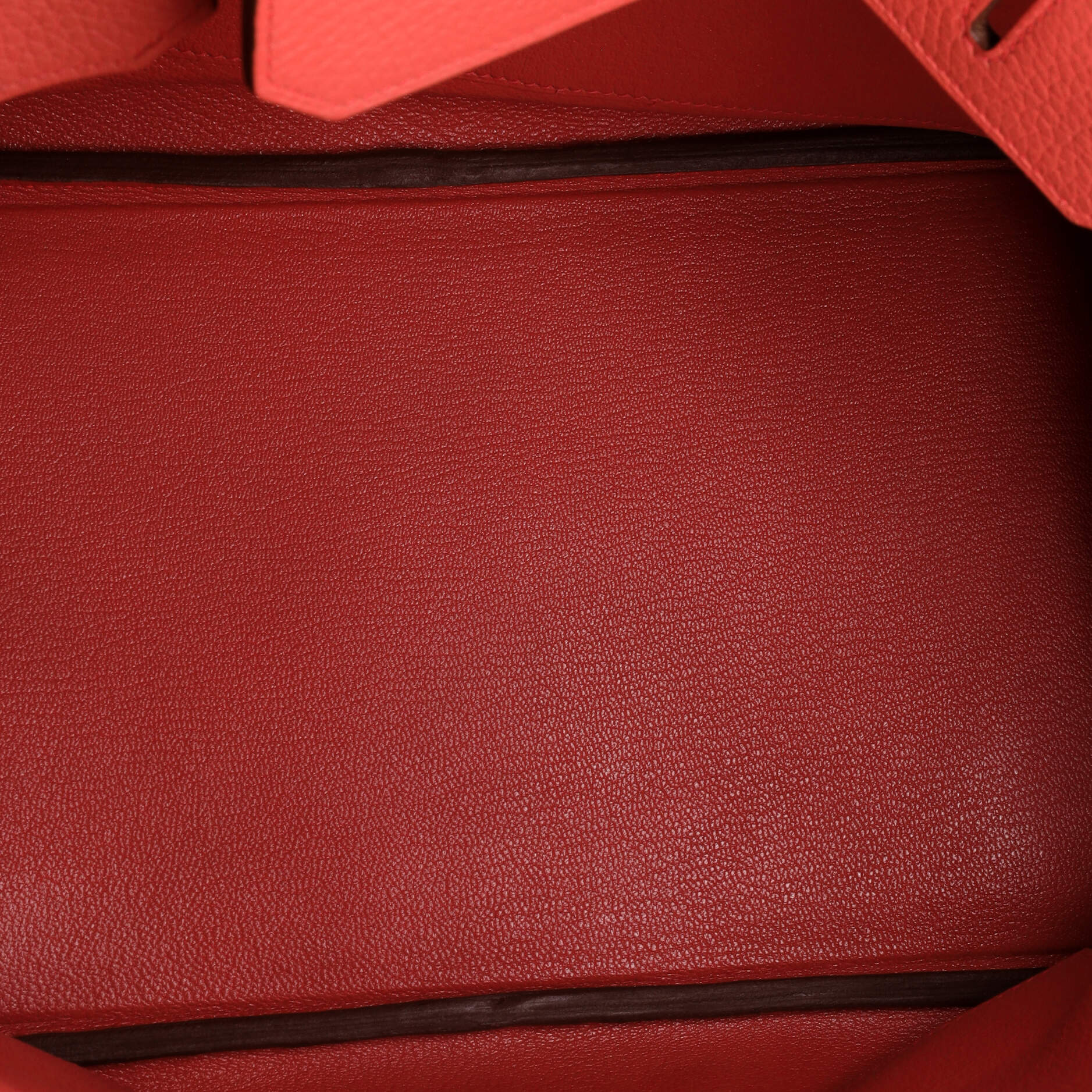 Birkin Handbag Bougainvillier Togo with Palladium Hardware 35 - Image 6