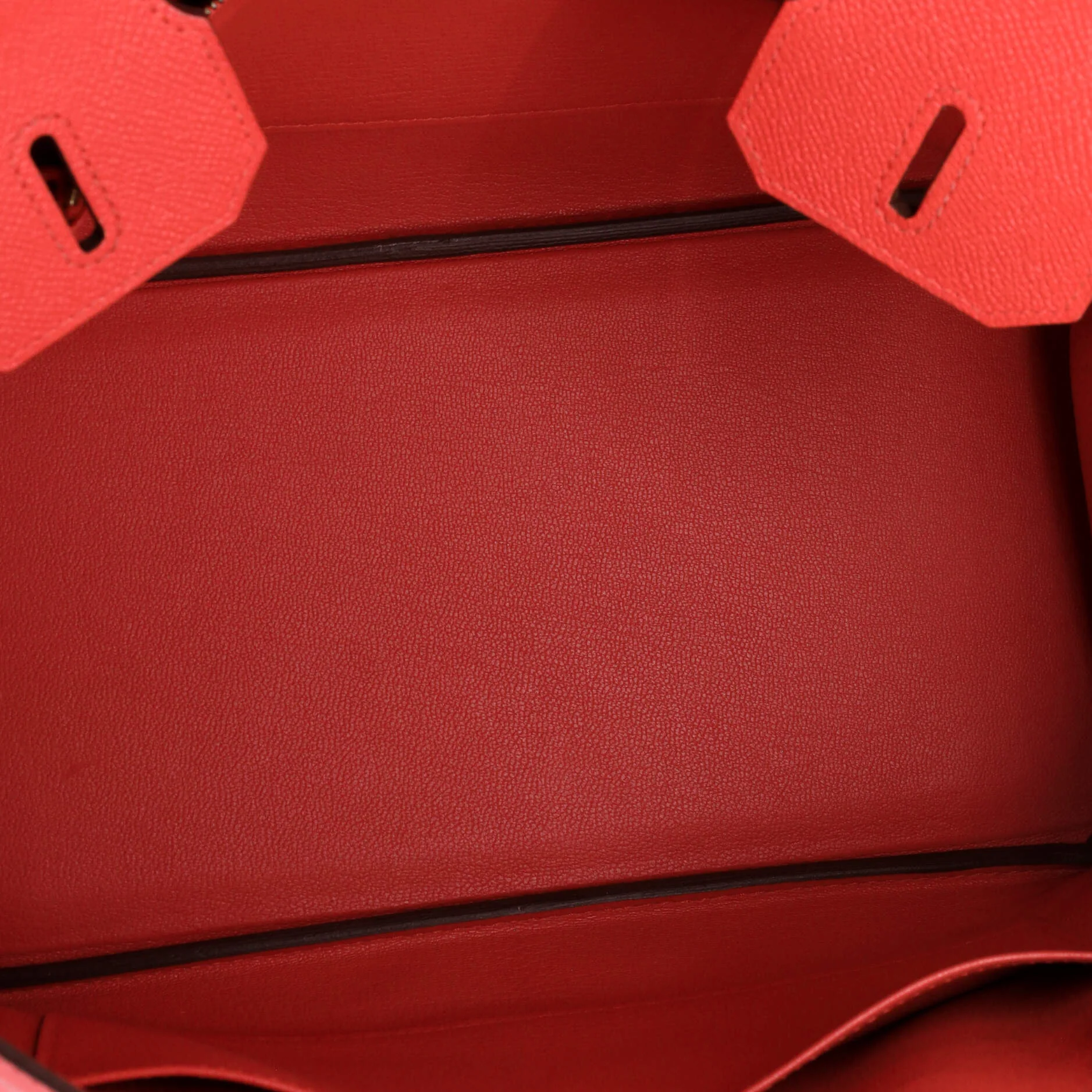 Birkin Handbag Rouge Tomate Epsom with Gold Hardware 30 - Image 6