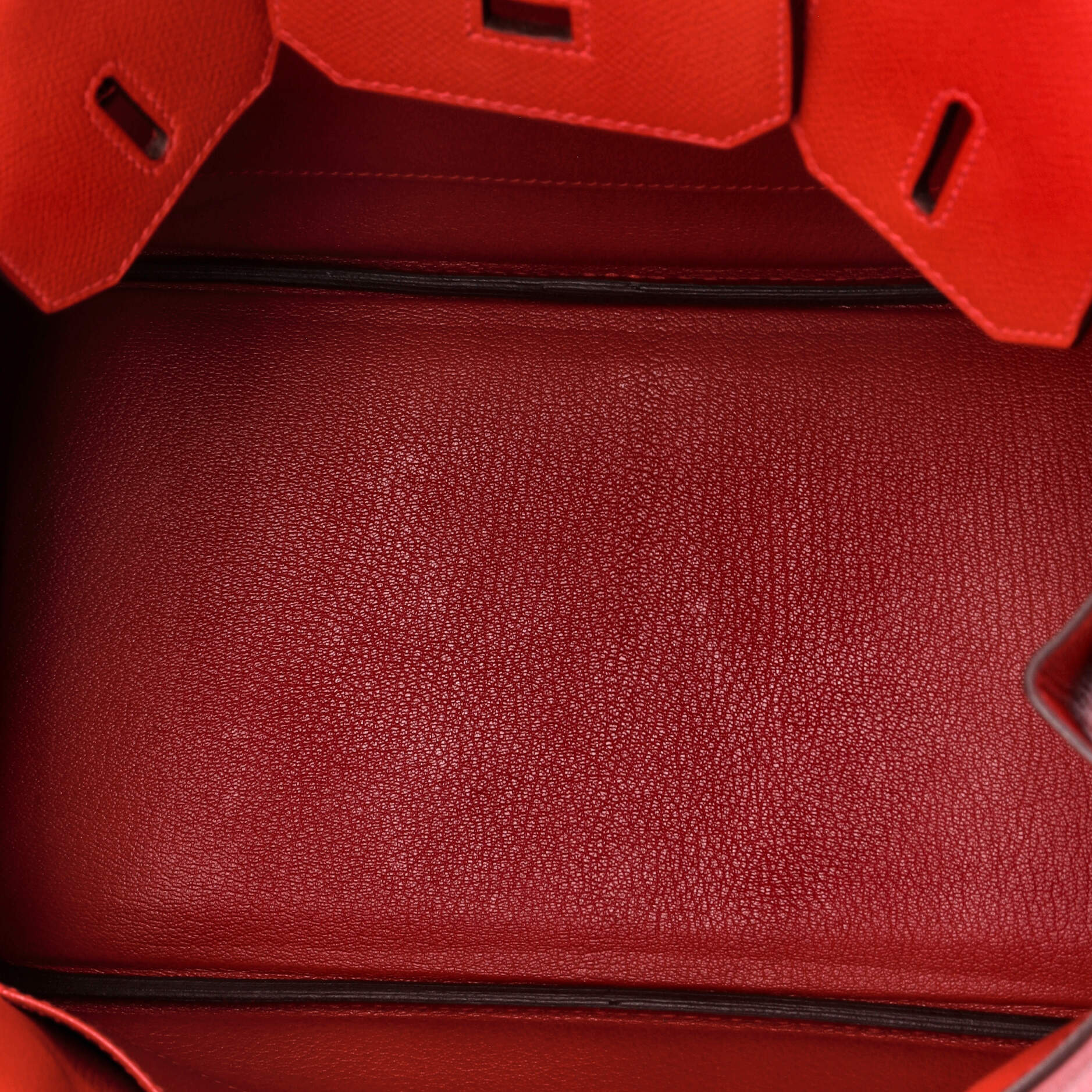 Birkin Handbag Rouge Casaque Epsom with Gold Hardware 30 - Image 7