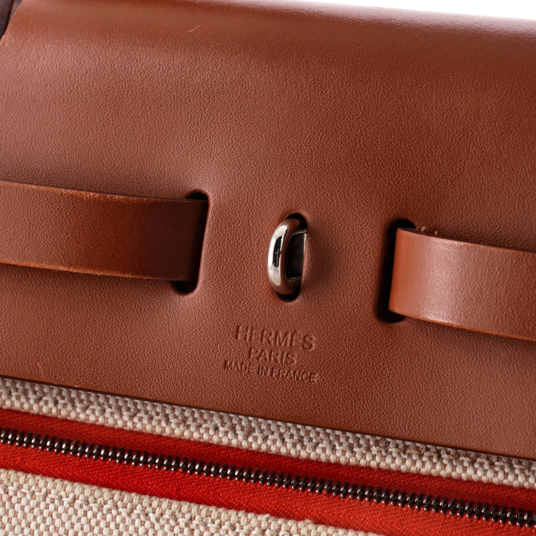 Herbag Zip Berline Vache Canvas and Leather 31 - Image 8