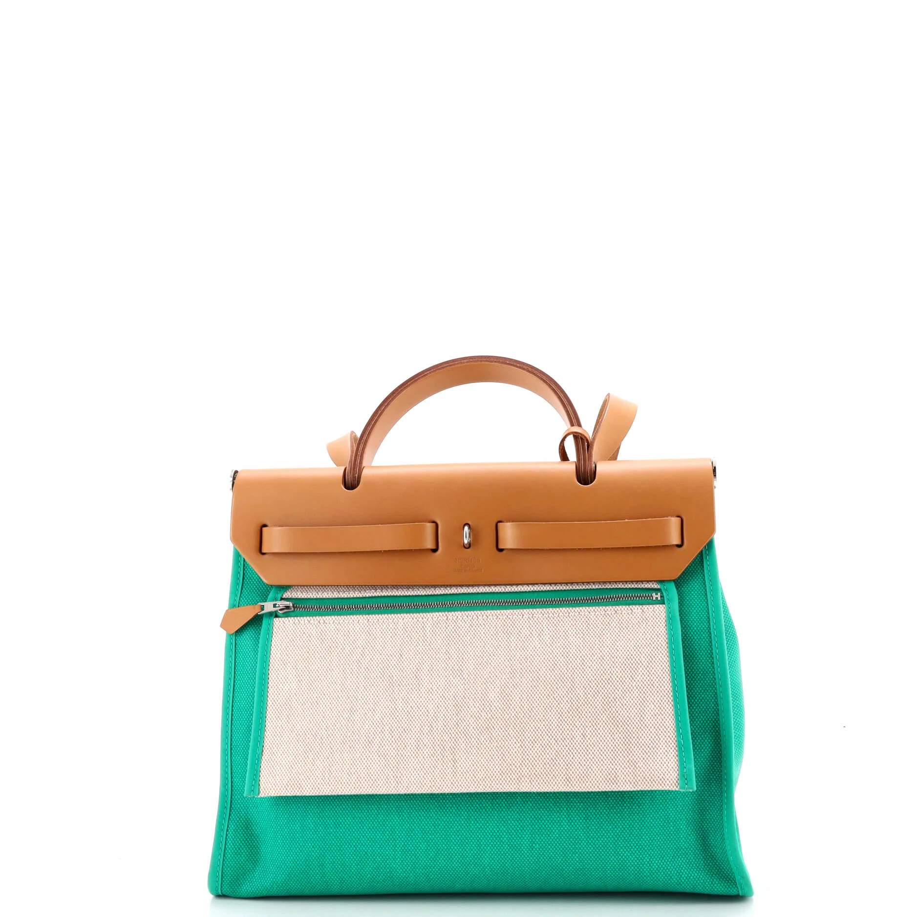 Herbag Zip Berline Vache Canvas and Leather 31 - Image 4